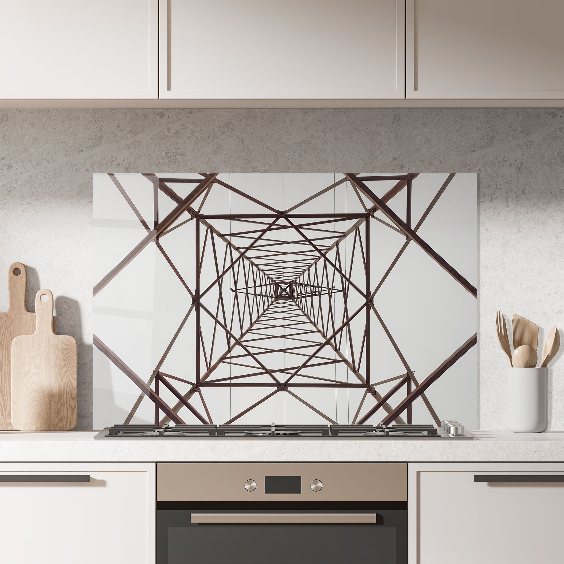 Geometric Pillar mockup 7