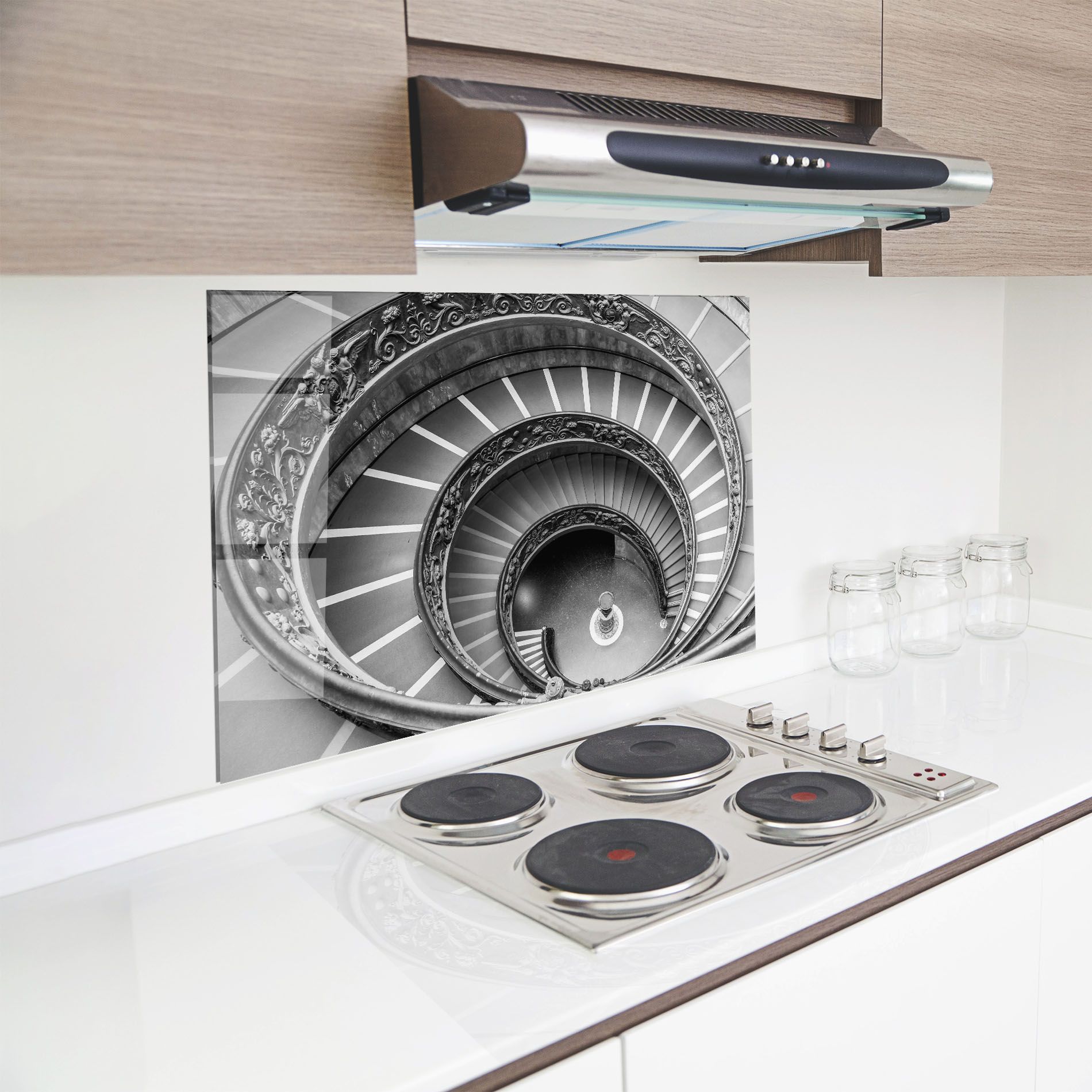 Grey Spiral mockup 8