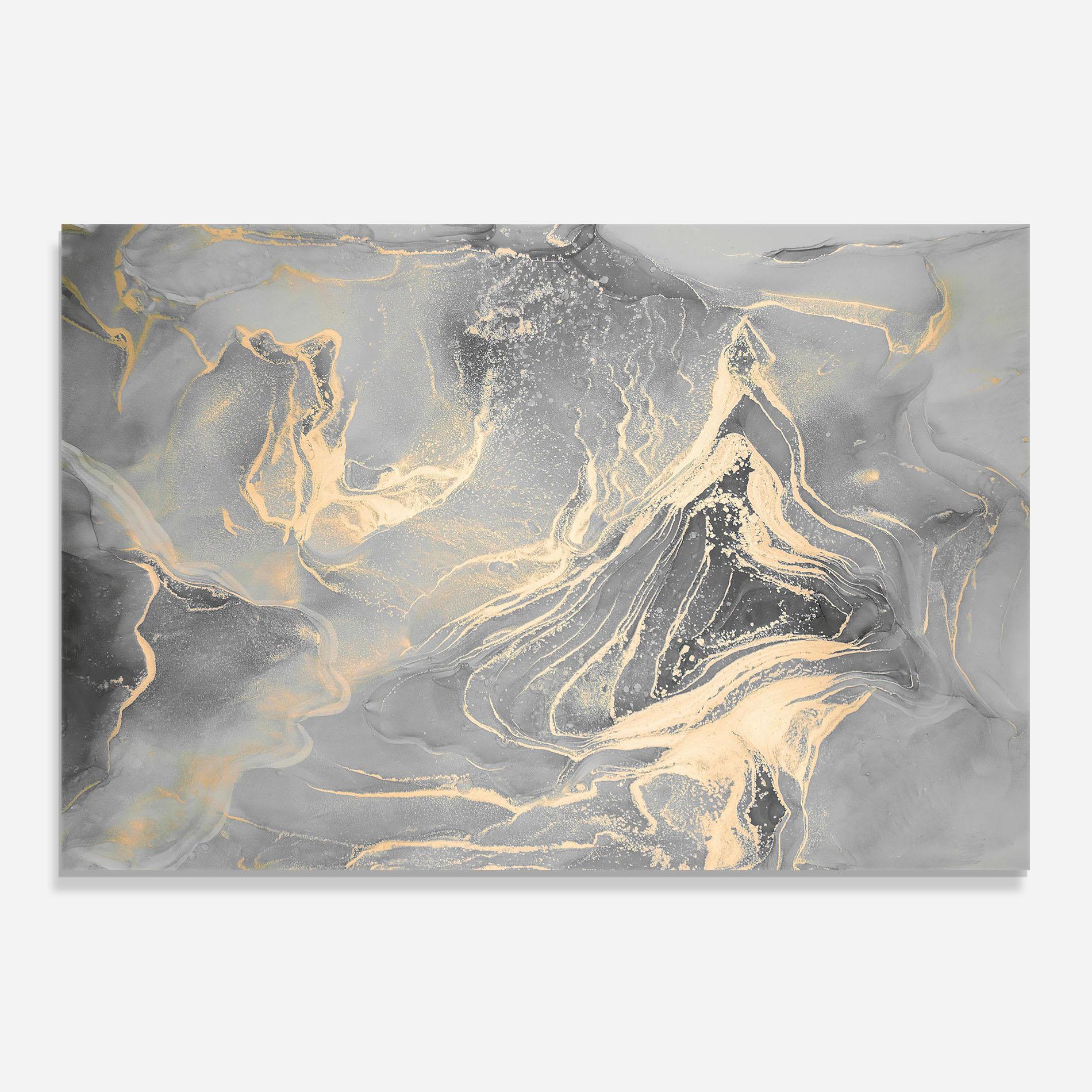 Küchenrückwand Glas Abstract Illusion mockup 0