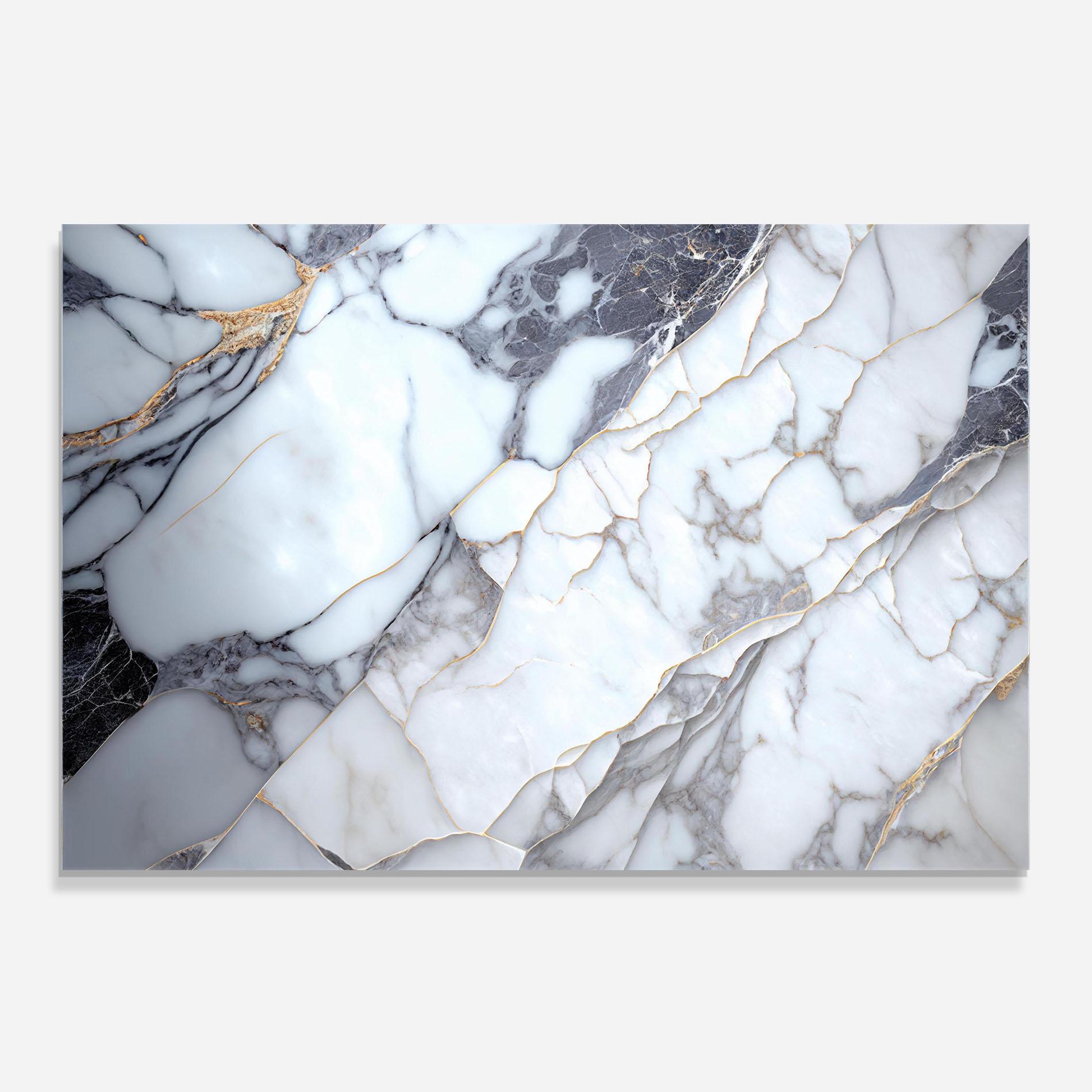 Küchenrückwand Glas Marble Glass mockup 0
