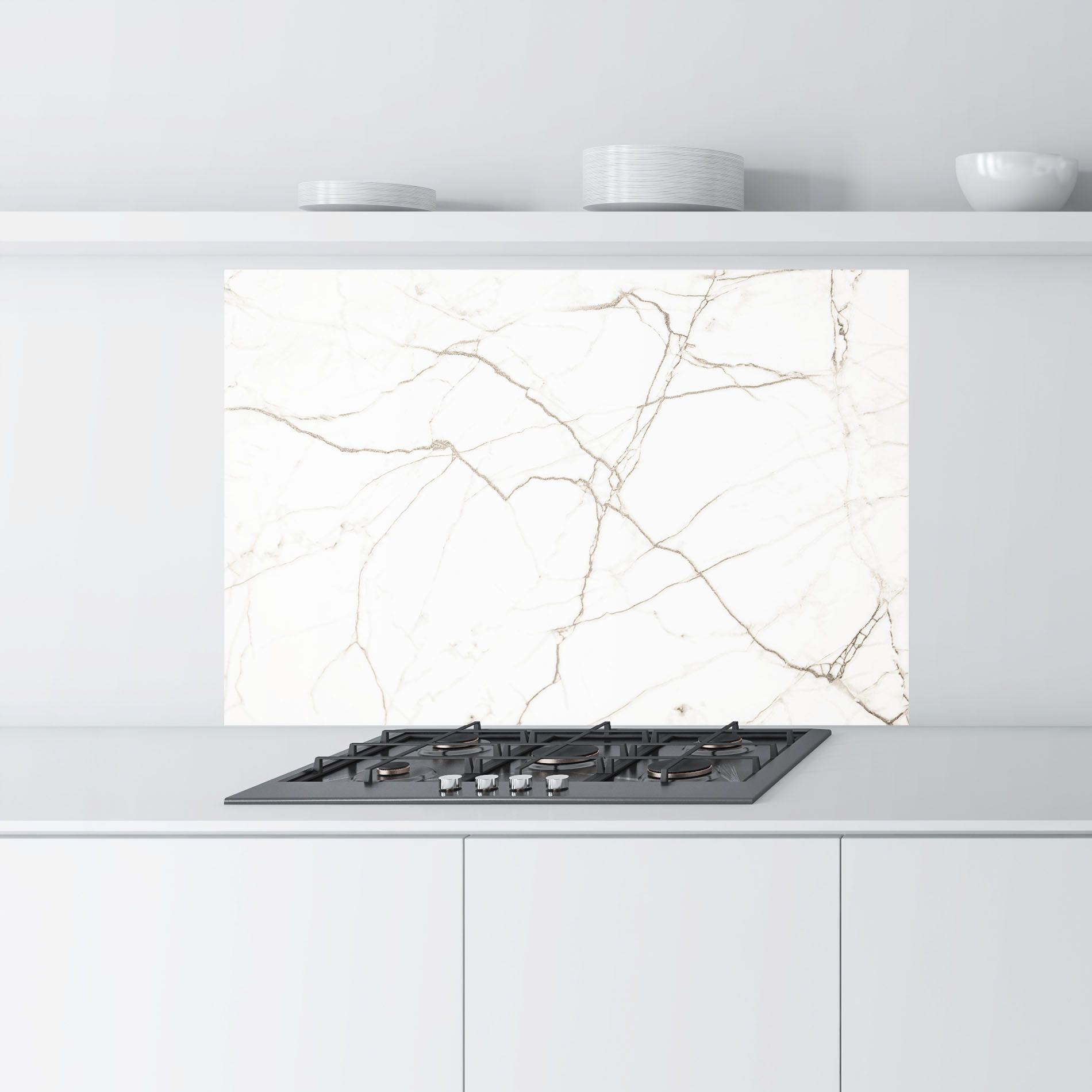 White Brown Lines Marble mockup 9