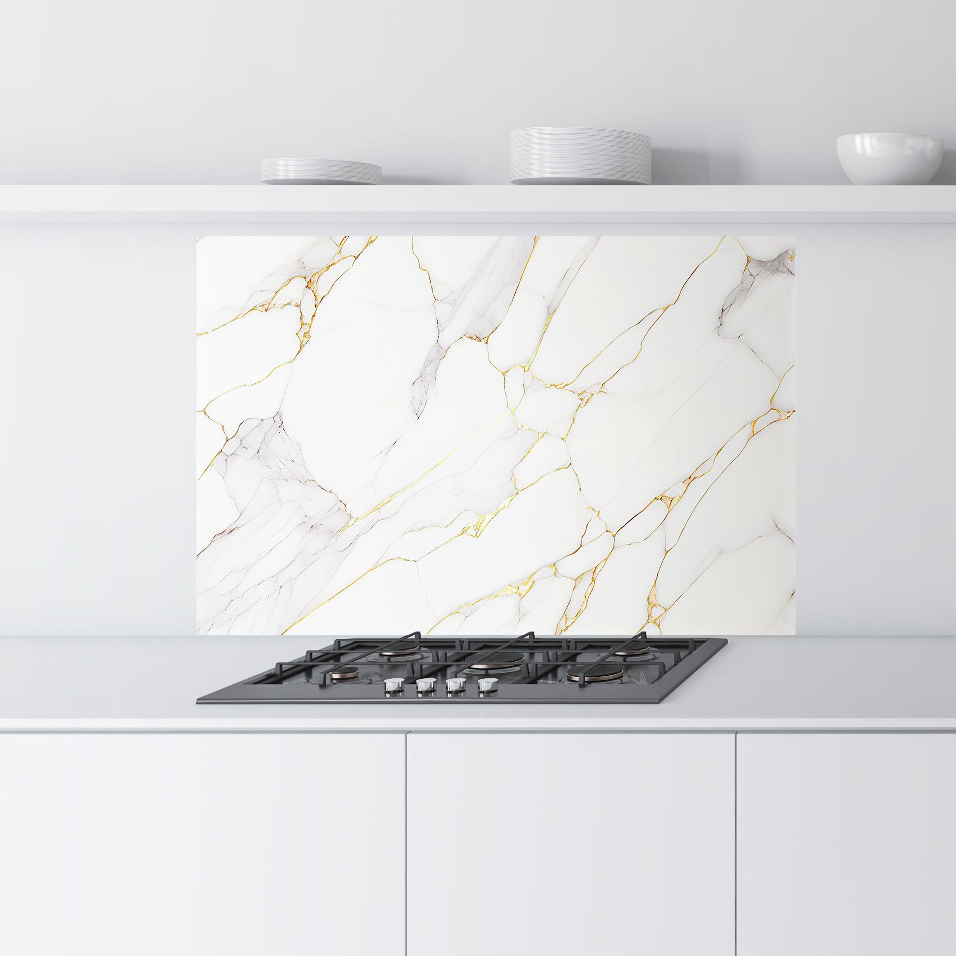 White Grey Golden Lines mockup 9