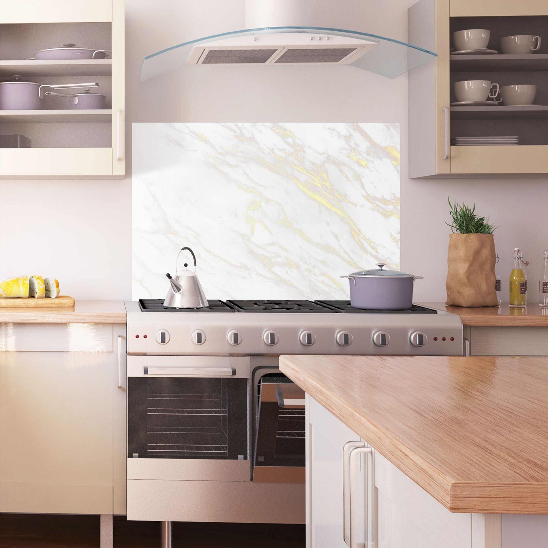 White Gold Lines mockup 1