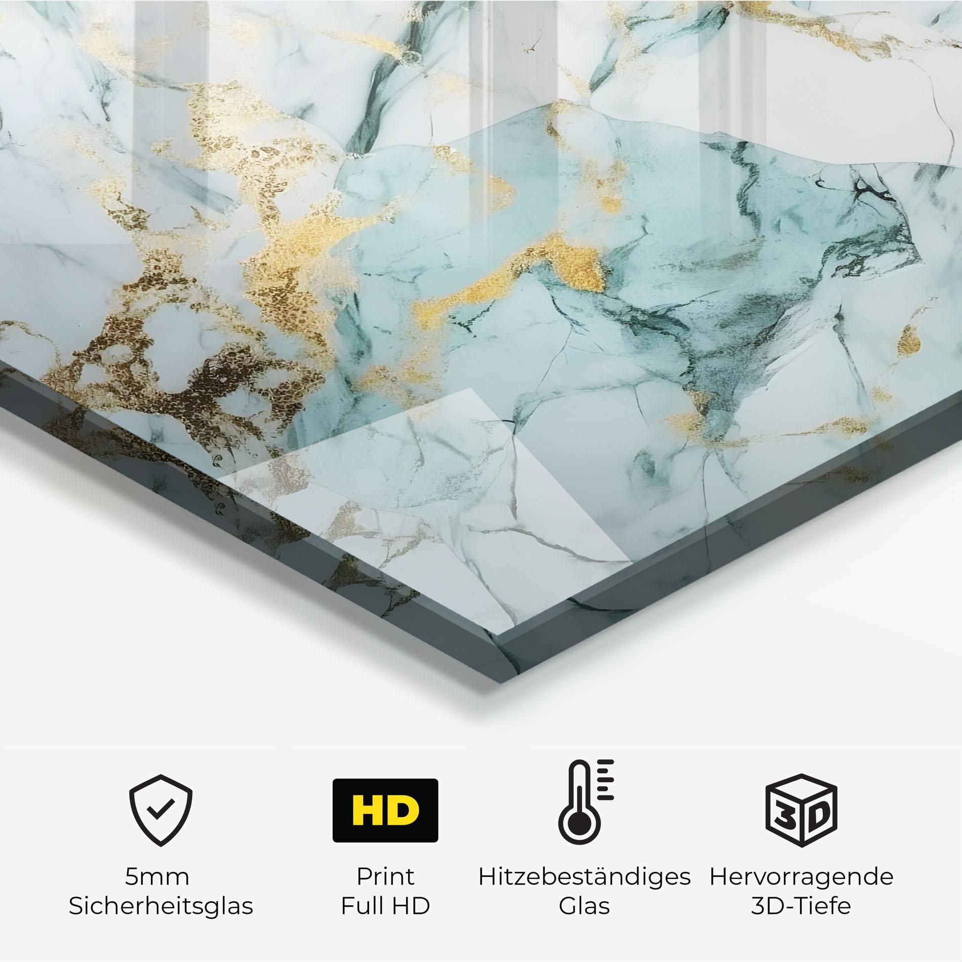 Light Green Gold Line mockup 2