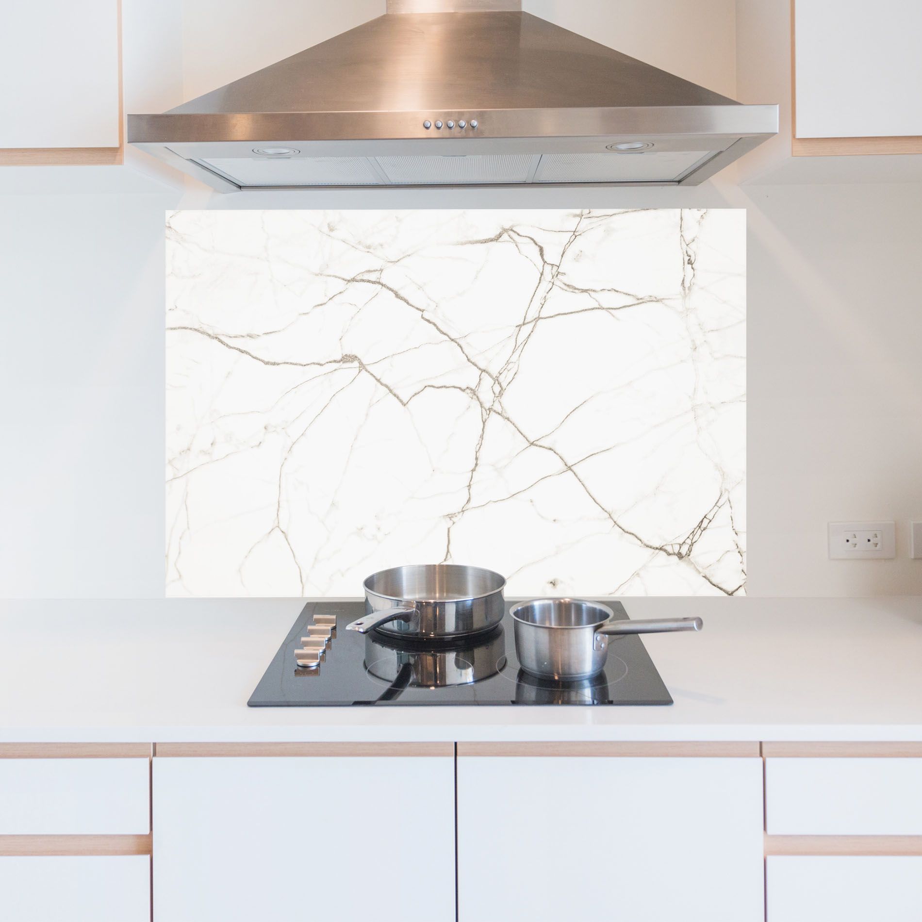 White Brown Lines Marble mockup 5