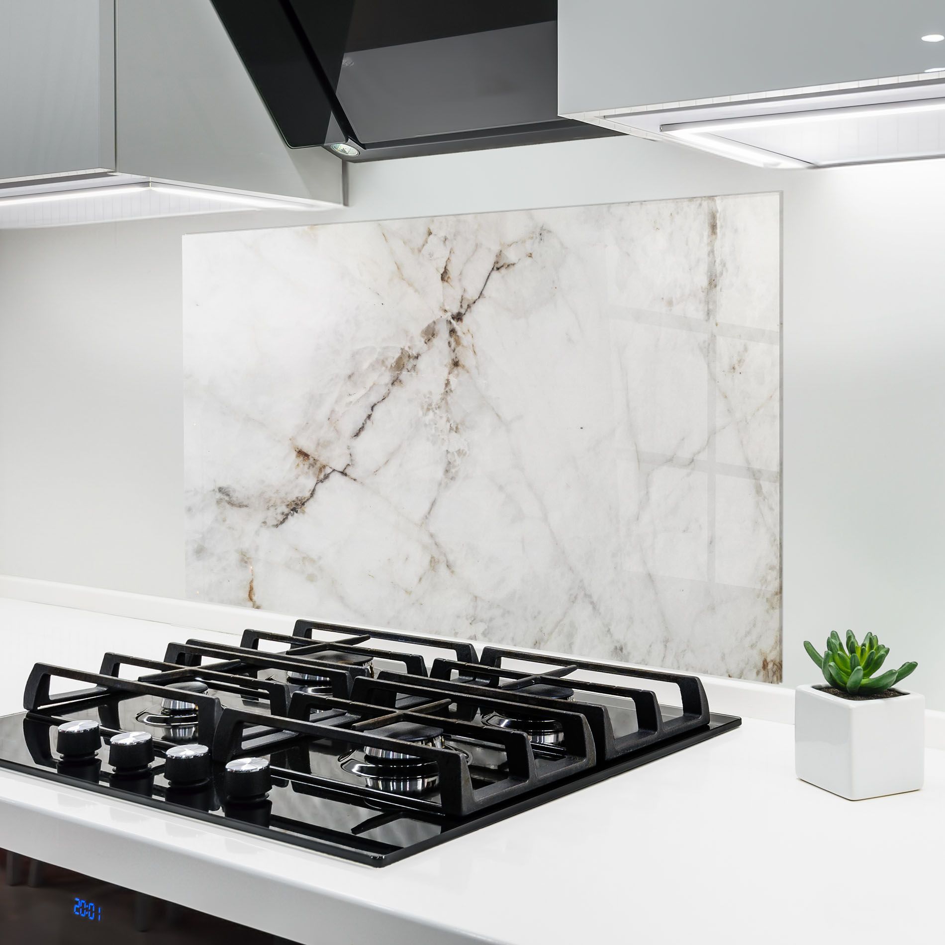 Close Up White Marble mockup 6