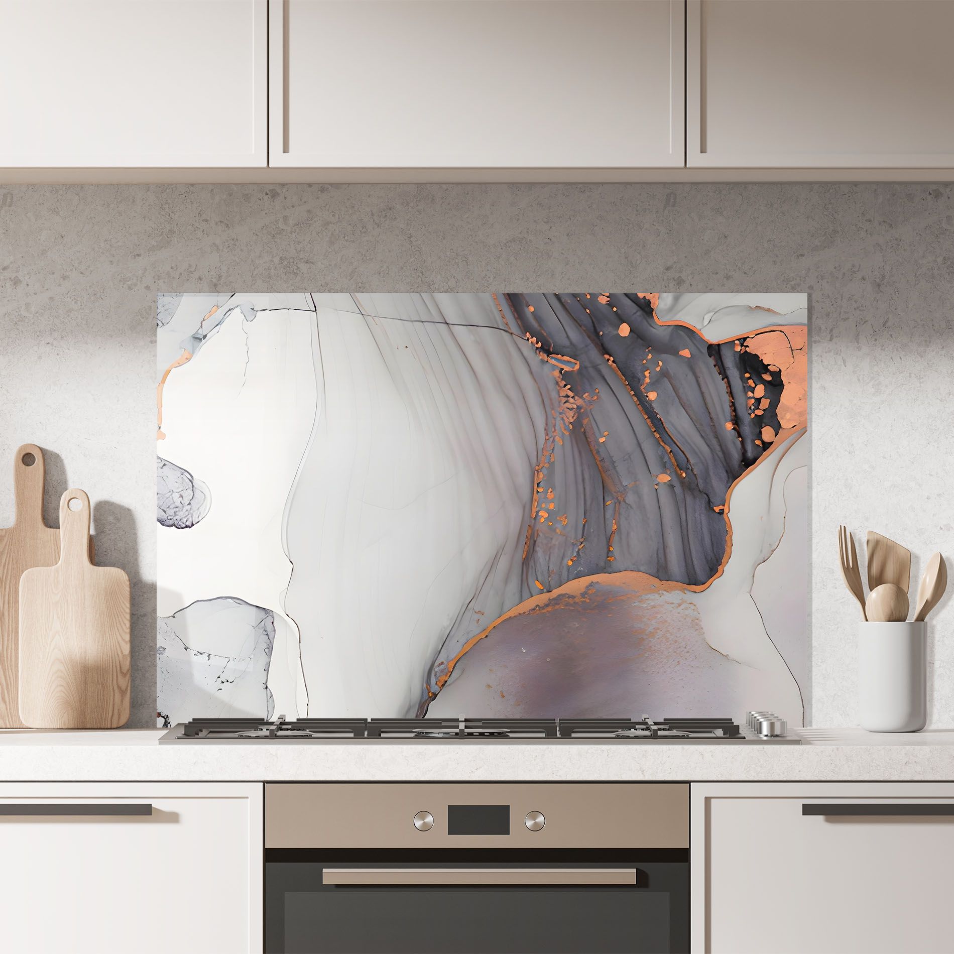 Grey Pink Liquid Marble mockup 7