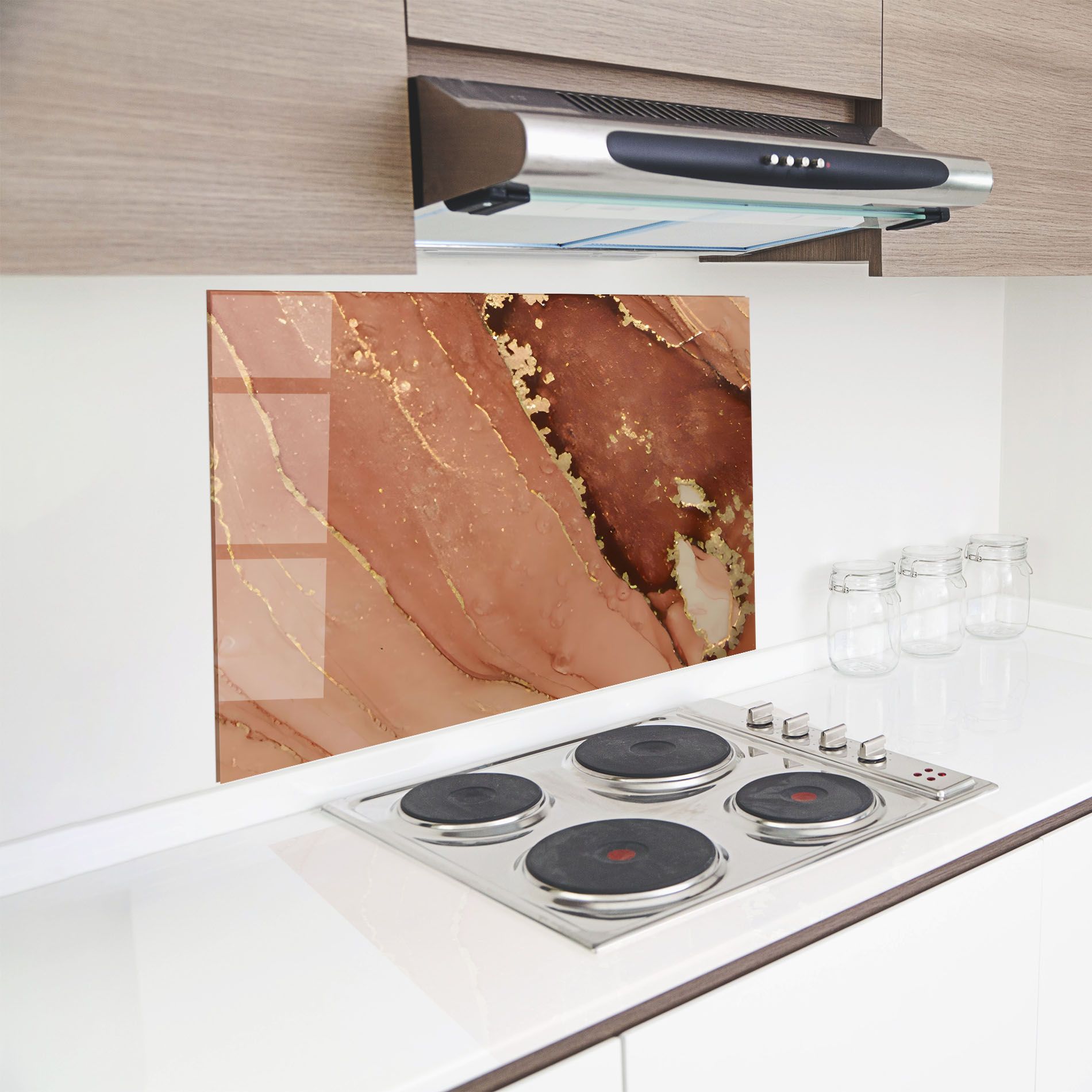 Orange Marble mockup 8