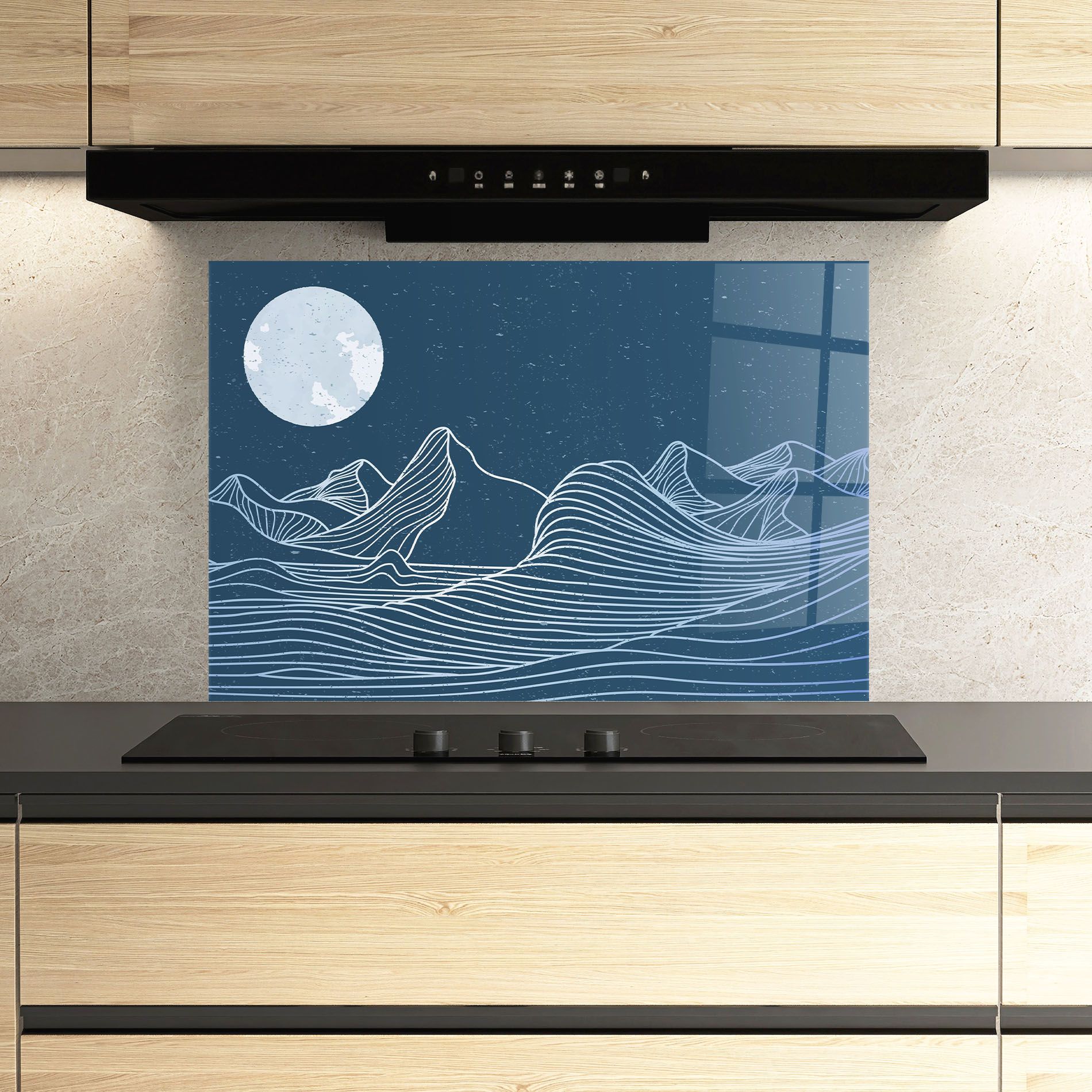 Ocean Blue Wave mockup 3