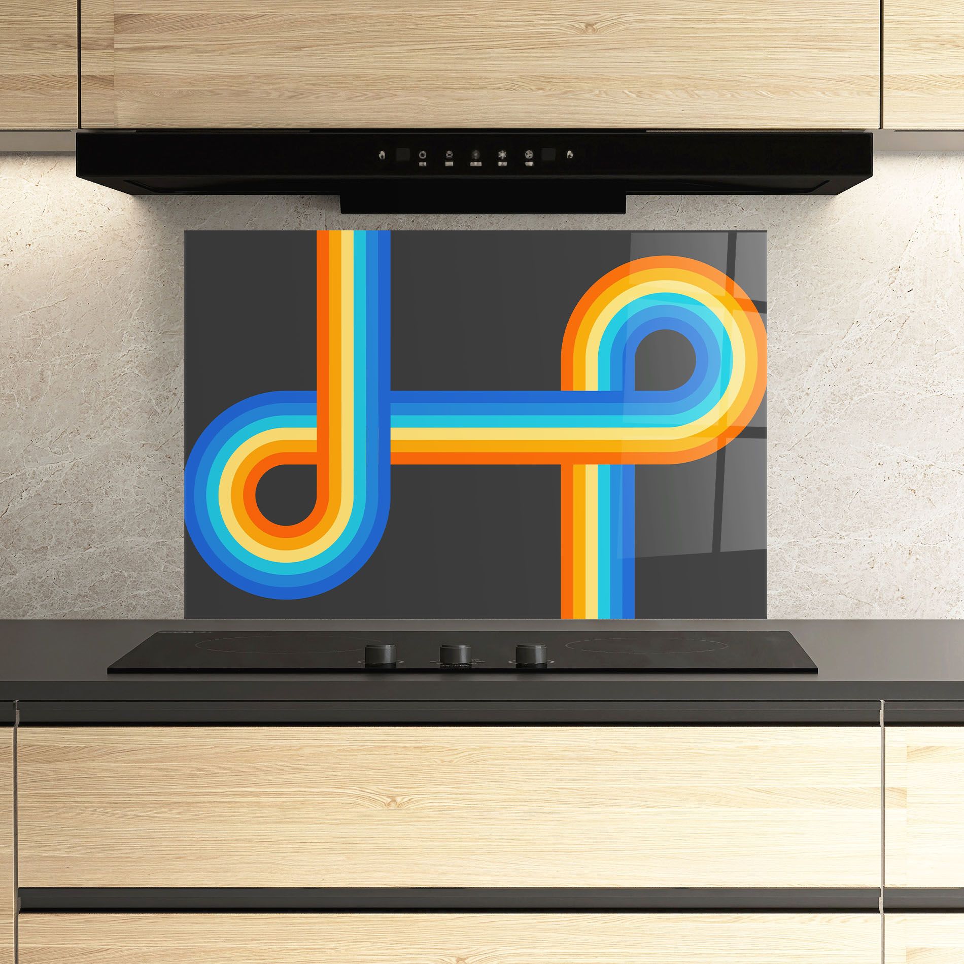 Vintage Ranbow mockup 3