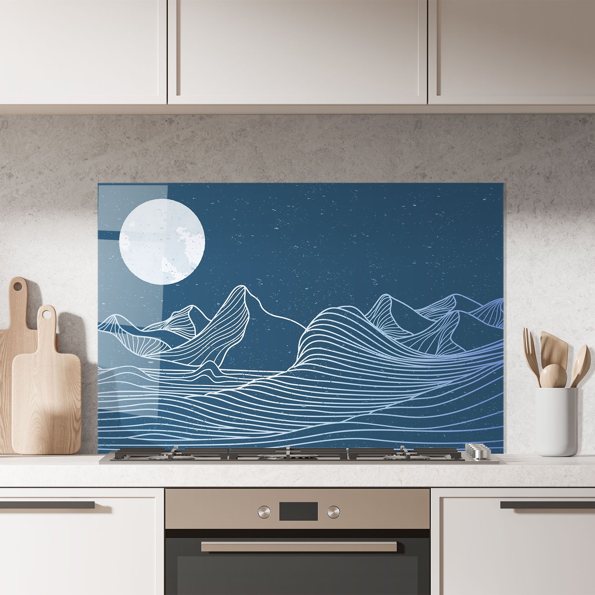 Ocean Blue Wave mockup 7
