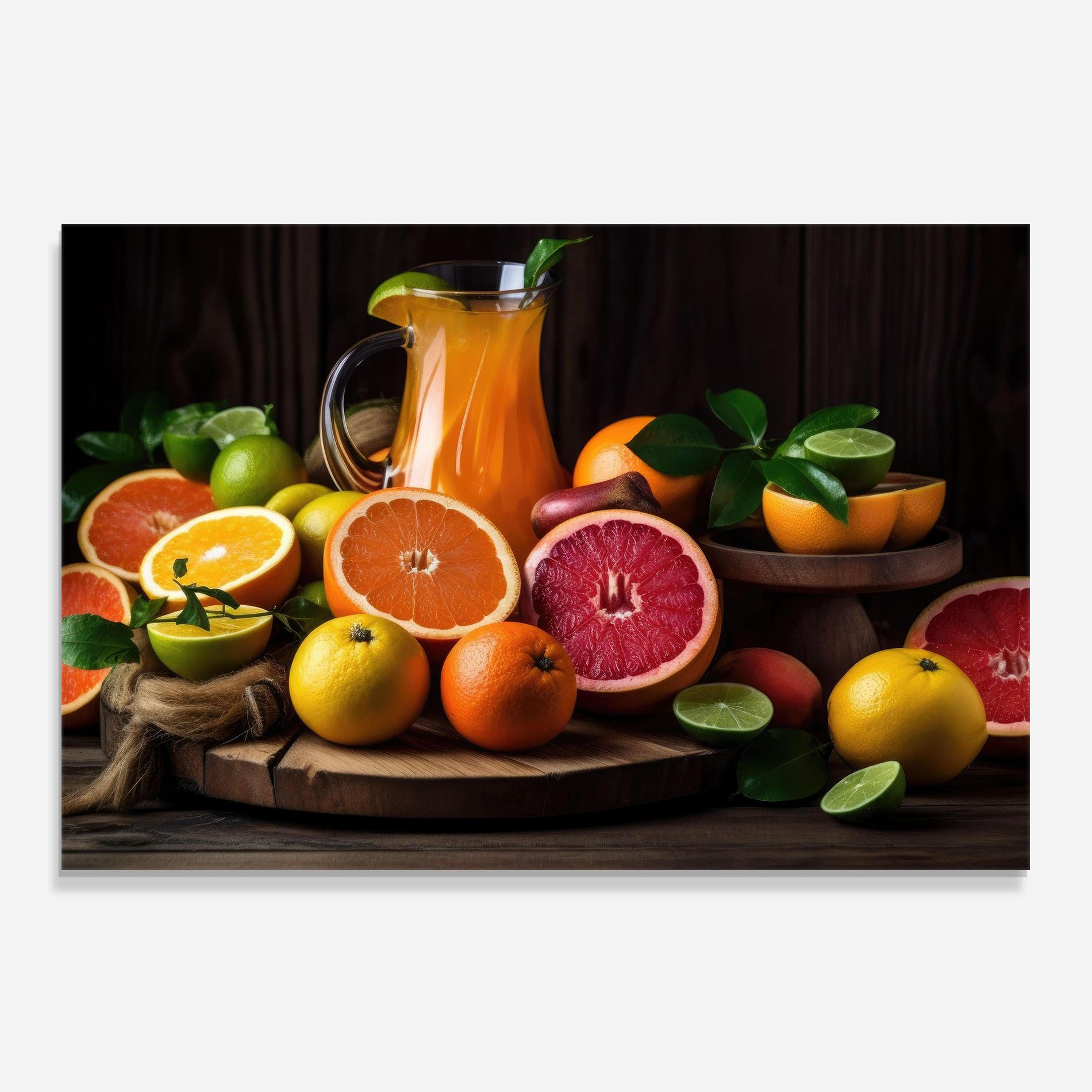 Glass Of Orange Juice mockup 0