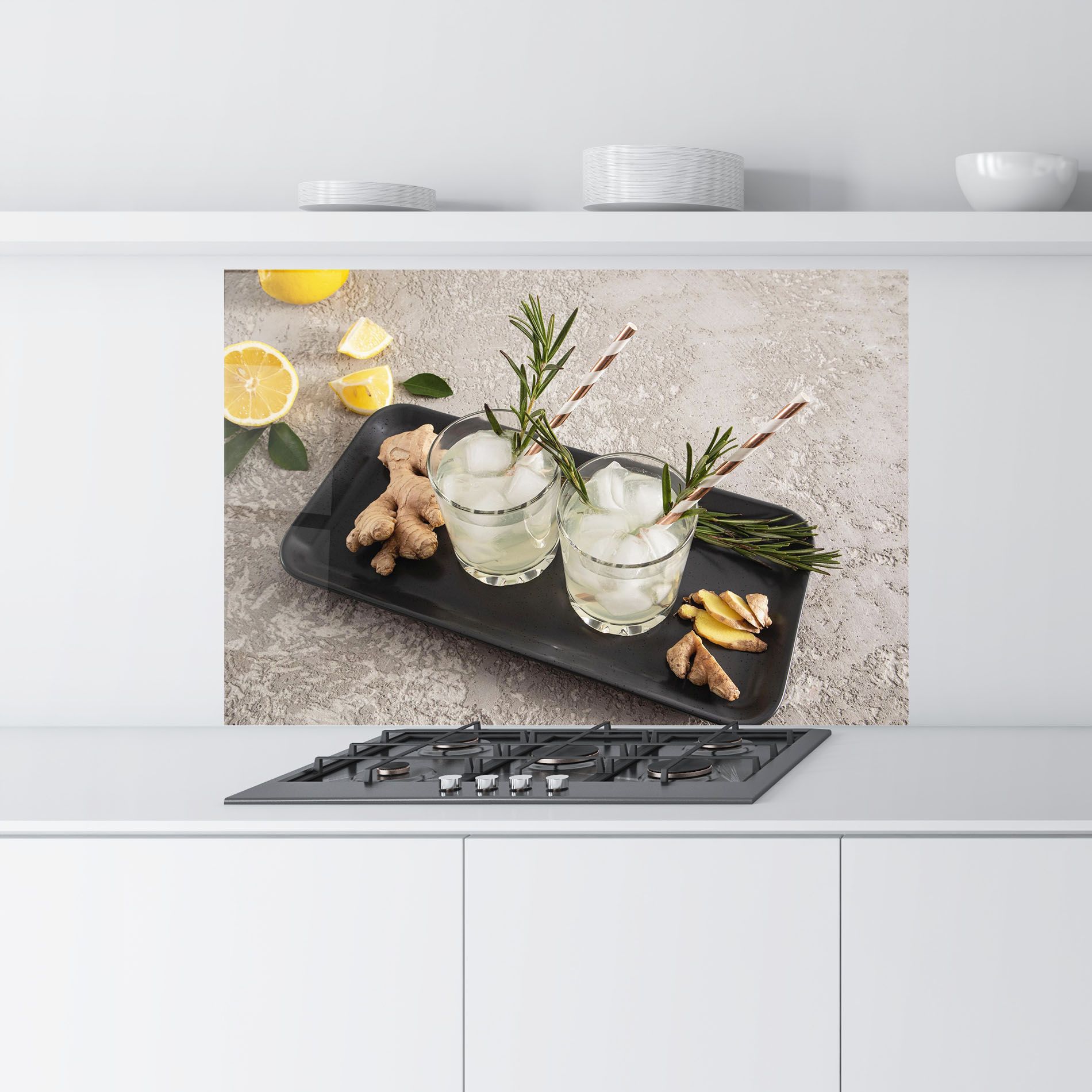 Ginger Lemonade Drink mockup 9