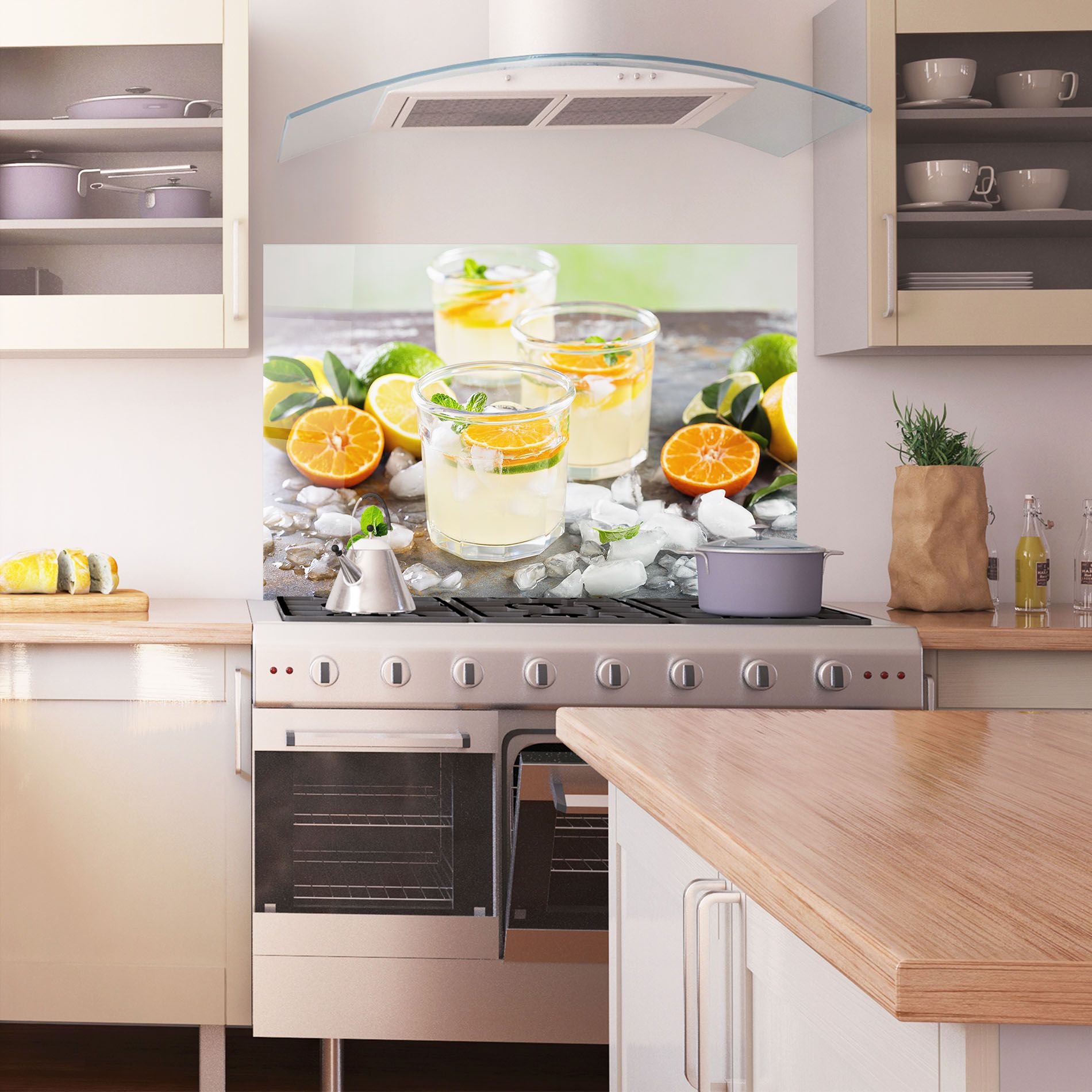 Citrus Fruit Lemonade mockup 1