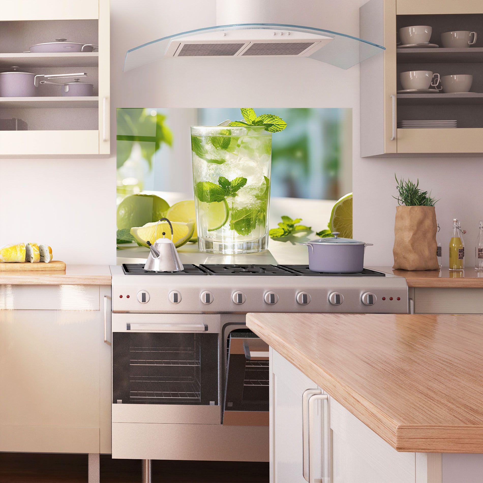 Lime Mint Glass mockup 1