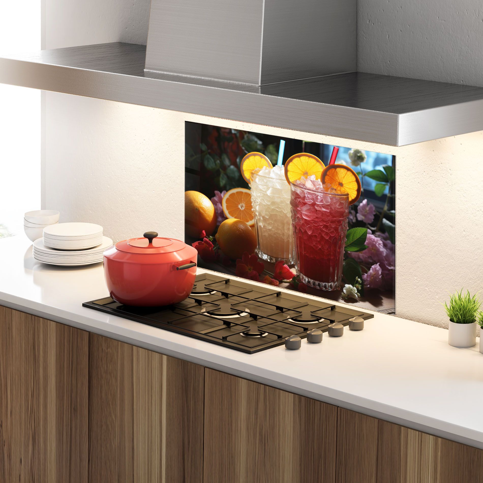 Citrus Smoothie Drink mockup 4