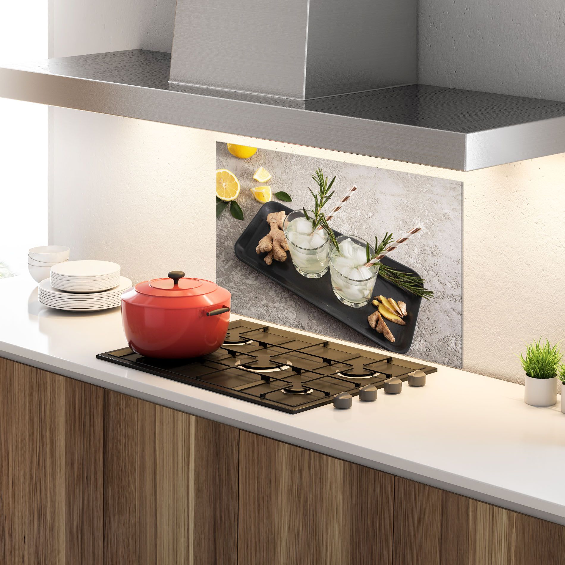 Ginger Lemonade Drink mockup 4