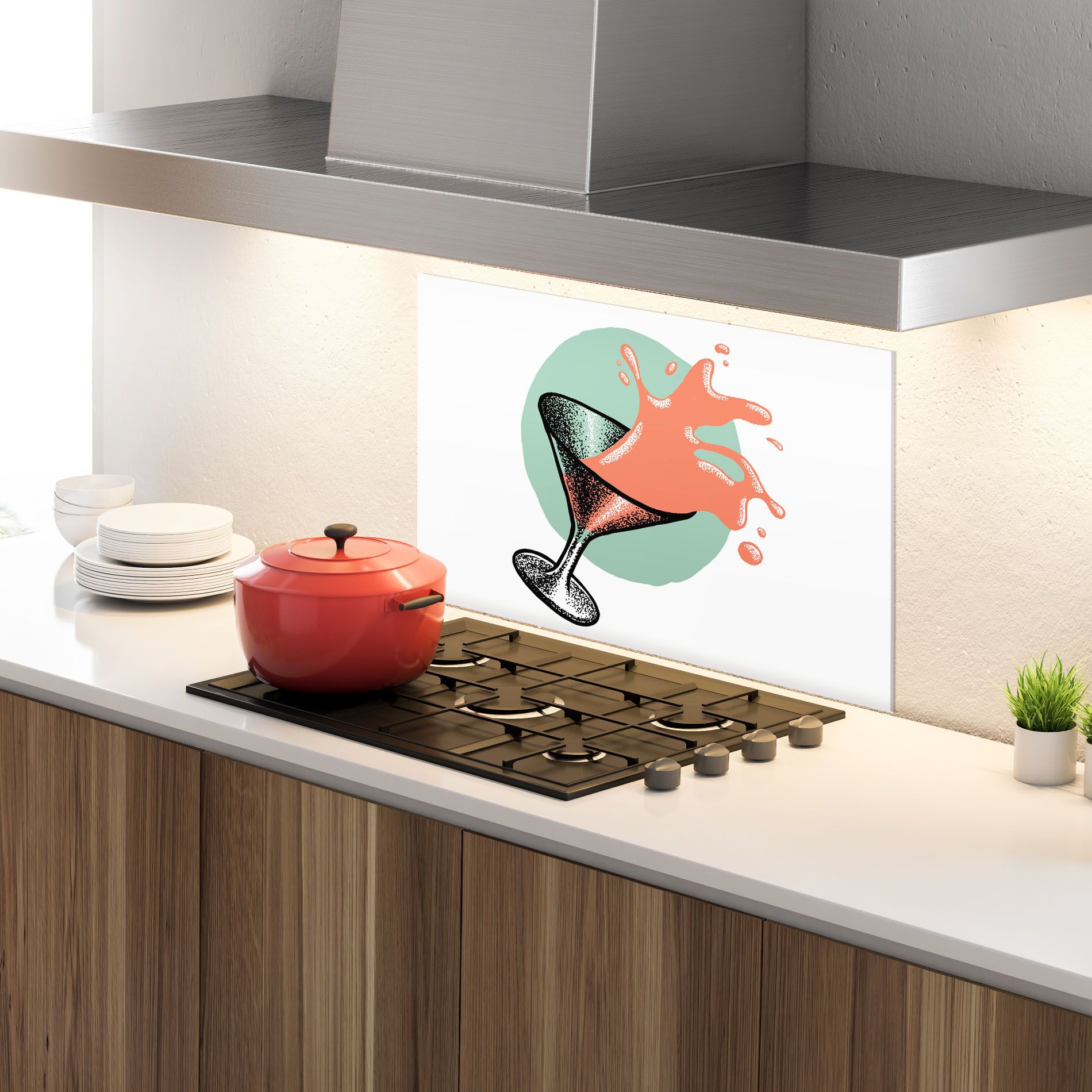 Light Orange Drink mockup 4