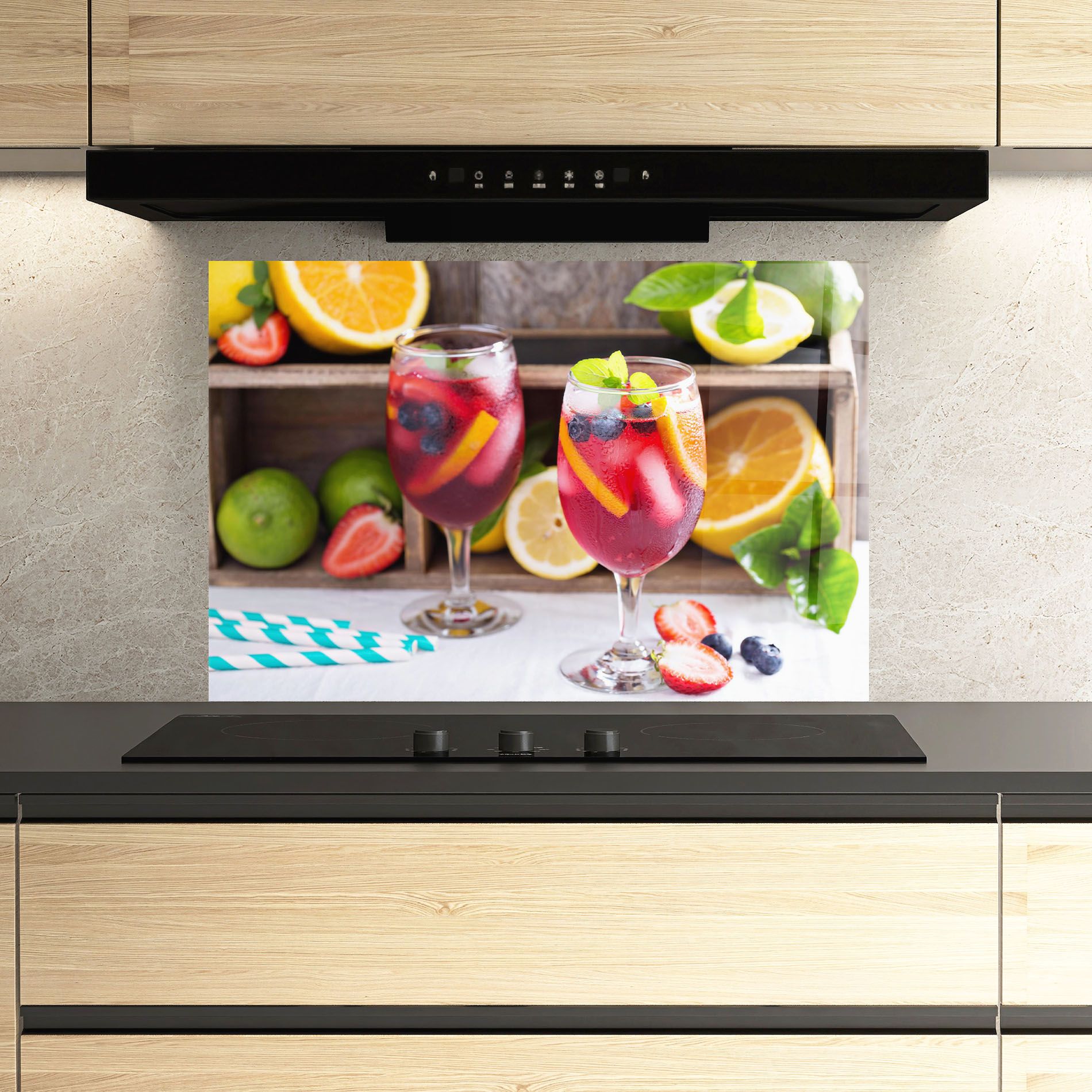 Colorful Summer Drink mockup 3