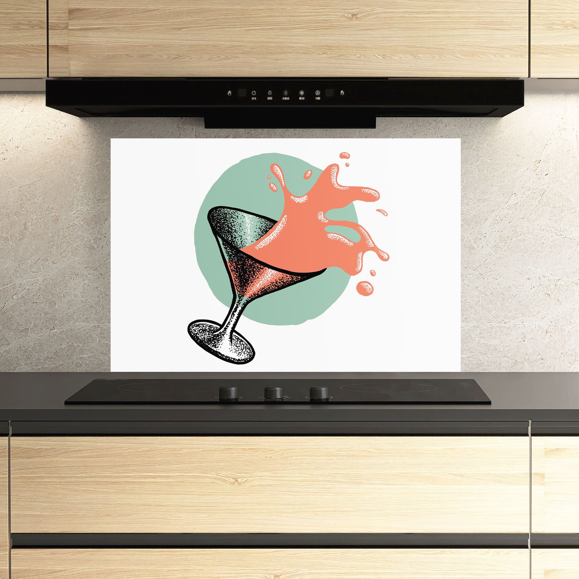 Light Orange Drink mockup 3