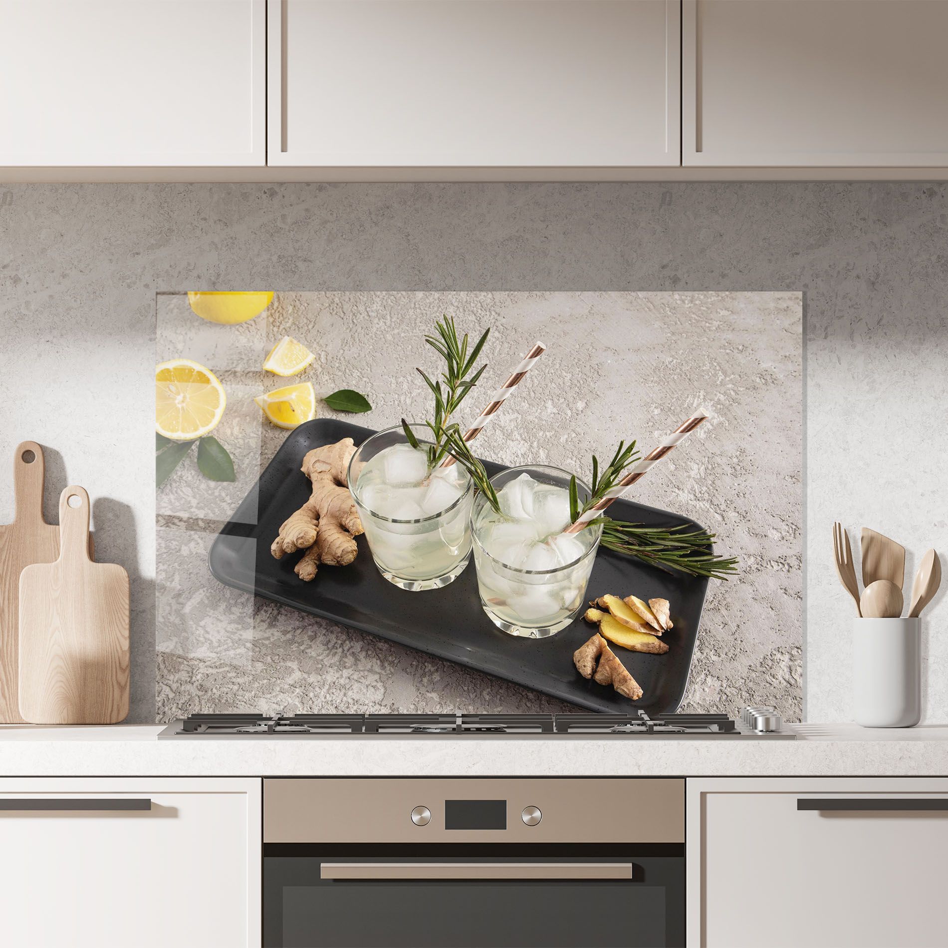 Ginger Lemonade Drink mockup 7