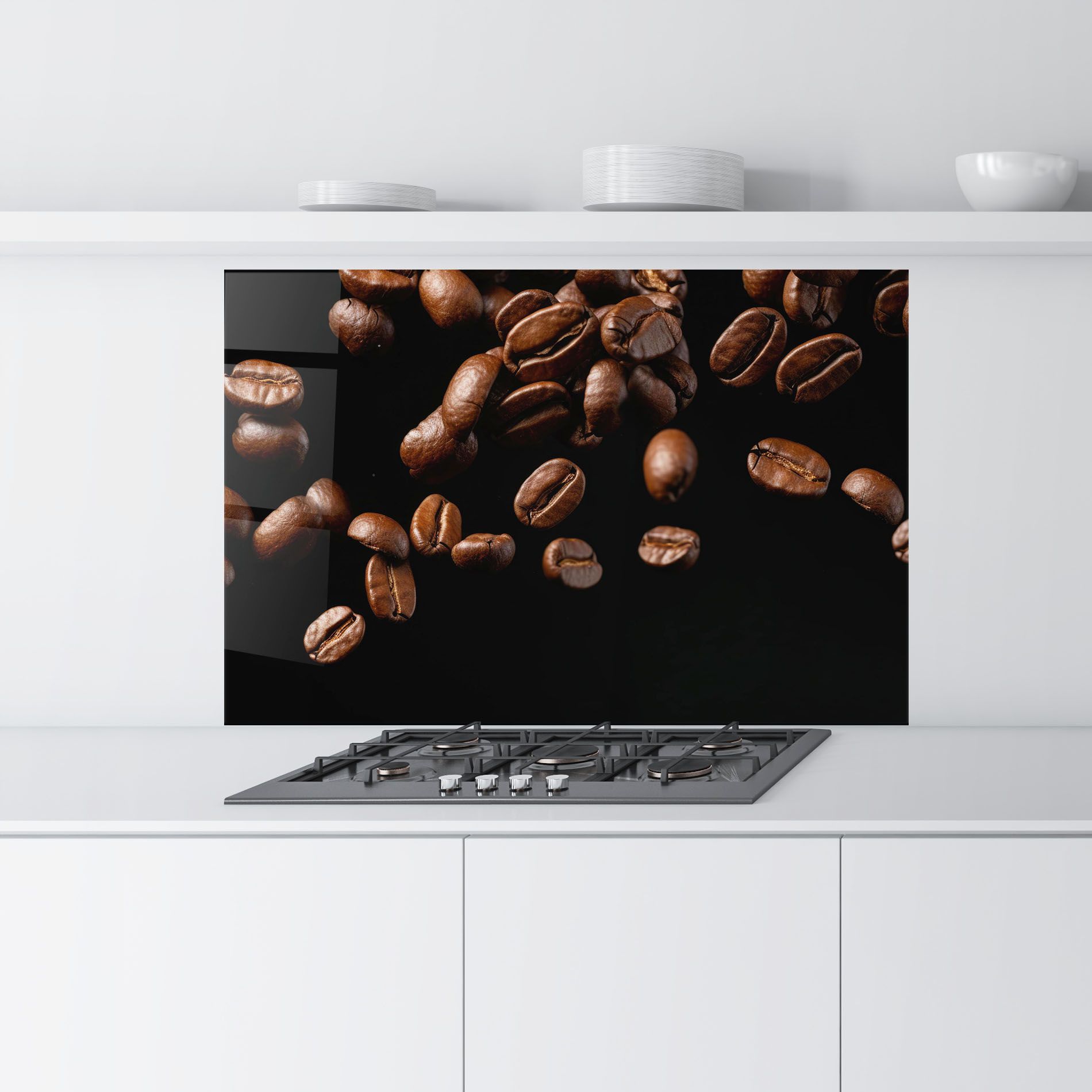 Coffee Beans Floating mockup 9