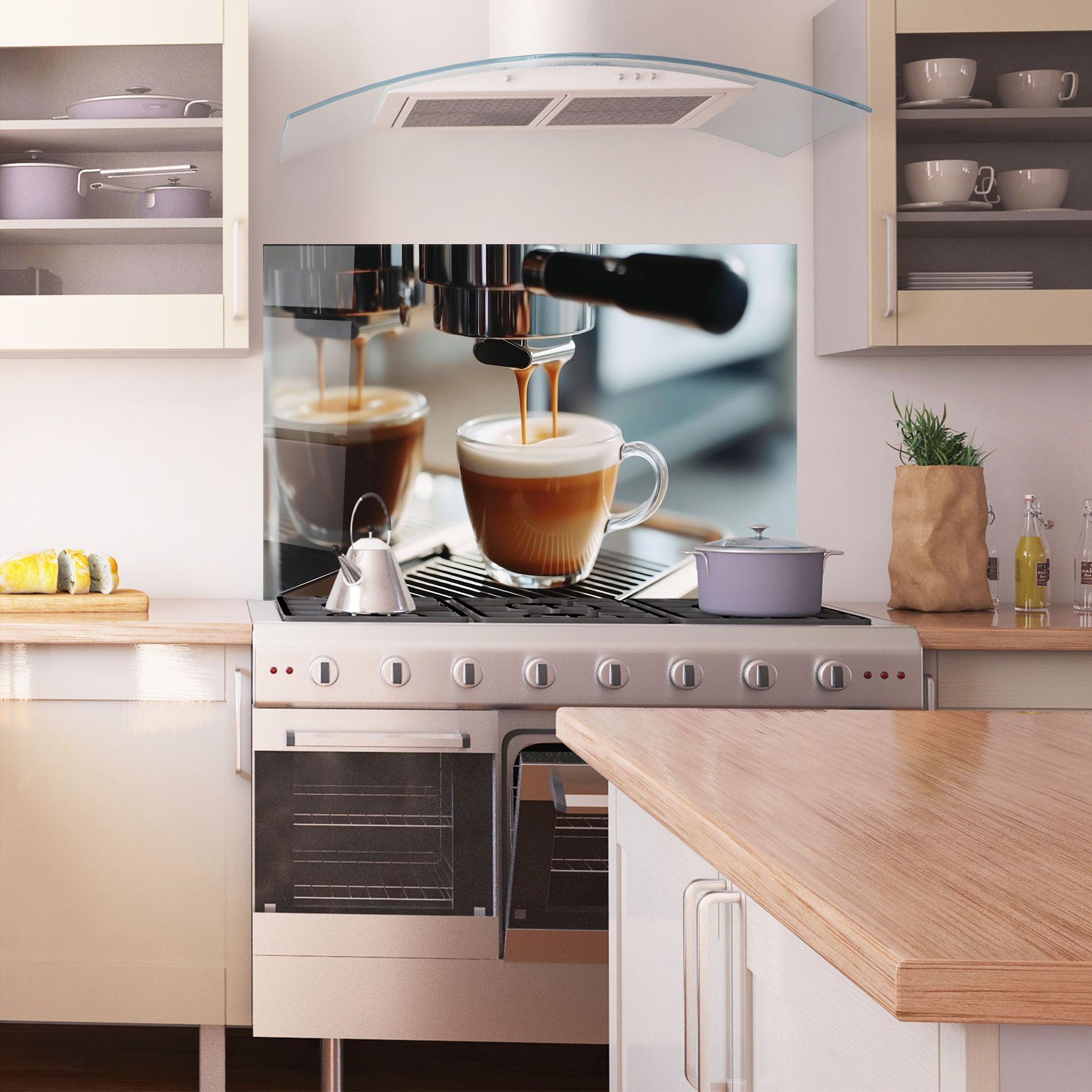 Close Up Coffee Machine mockup 1