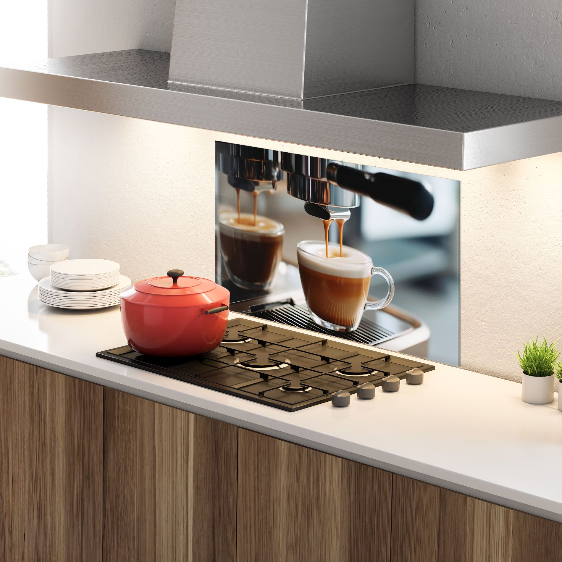 Close Up Coffee Machine mockup 4