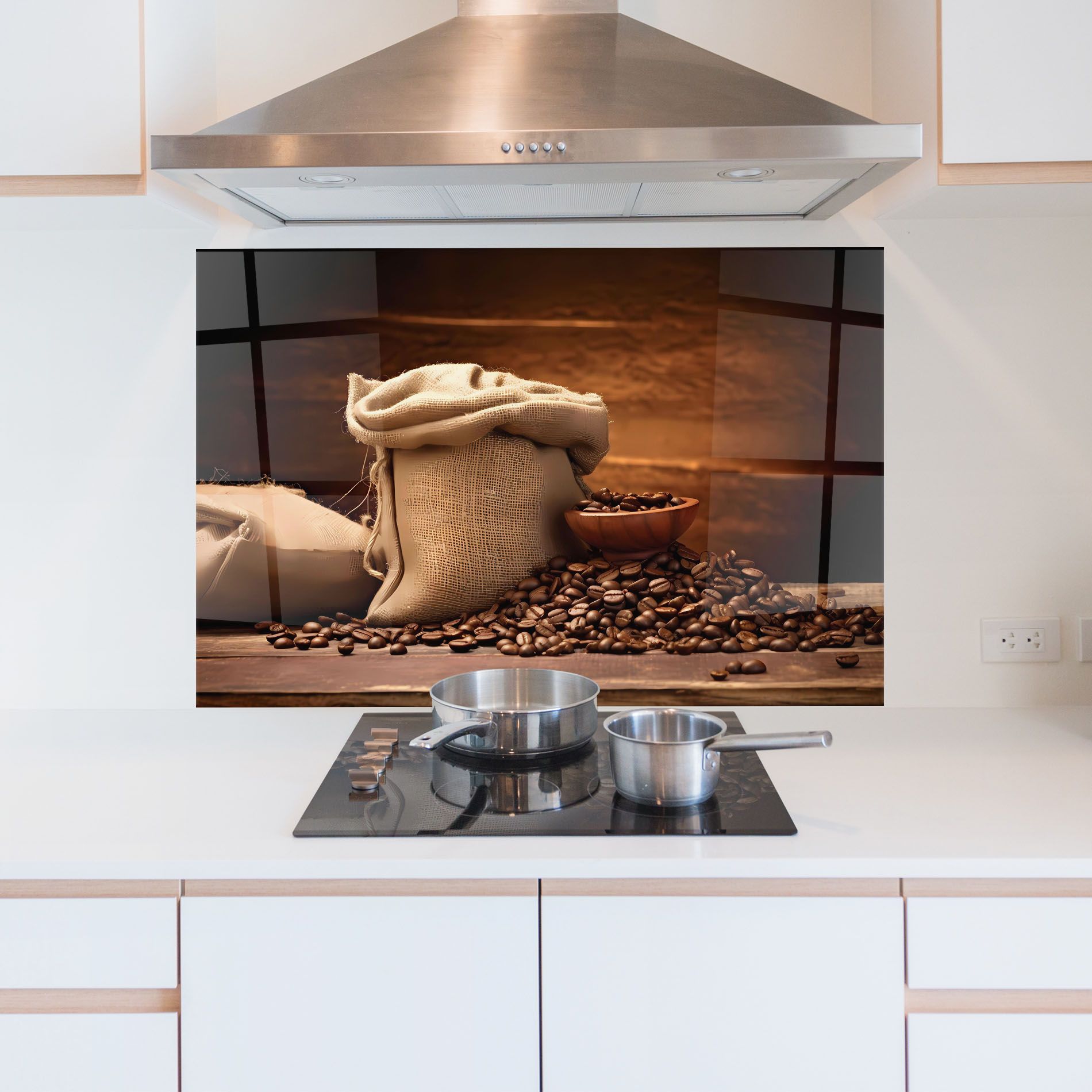 Big Bag Of Coffee Beans mockup 5