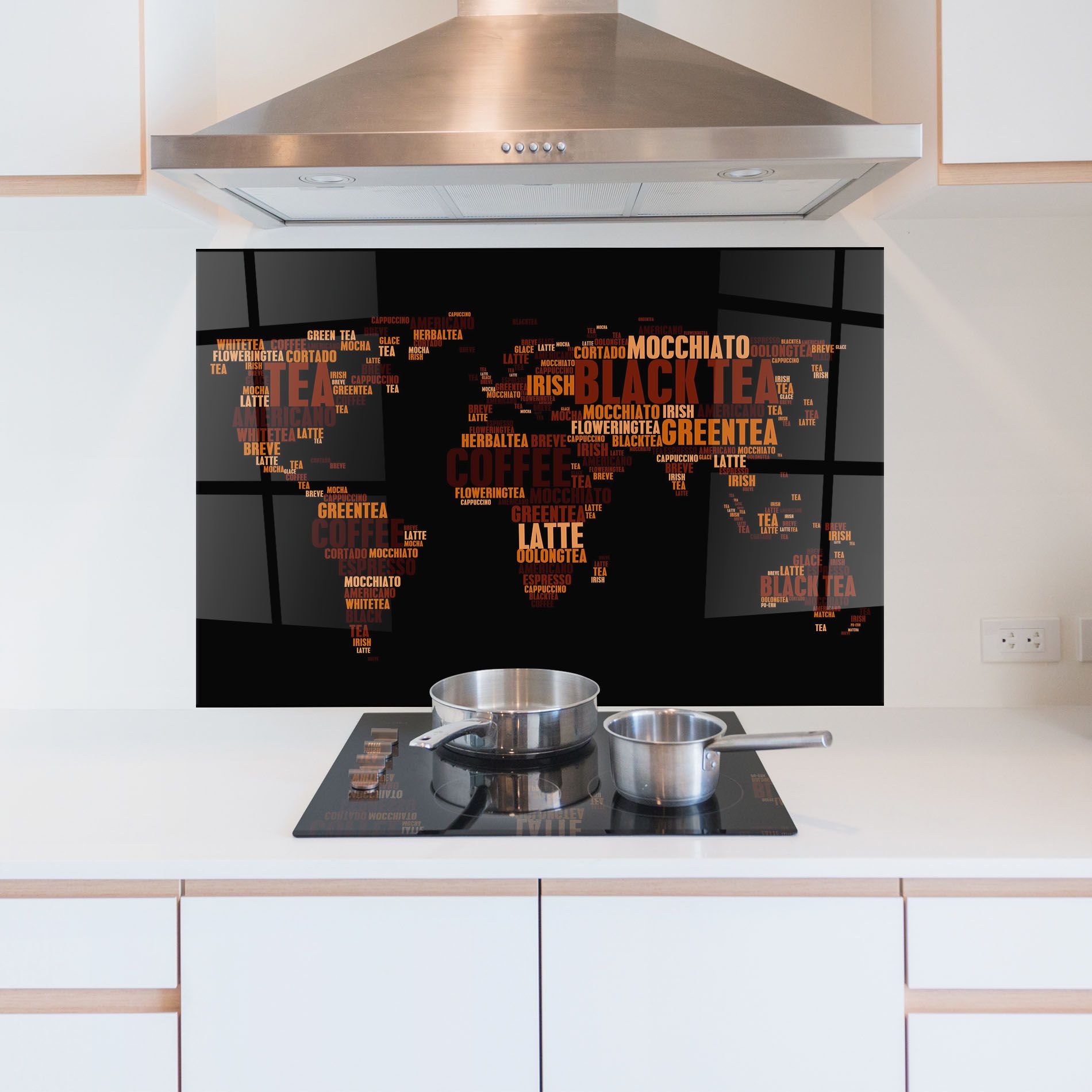 Coffee Black Map mockup 5