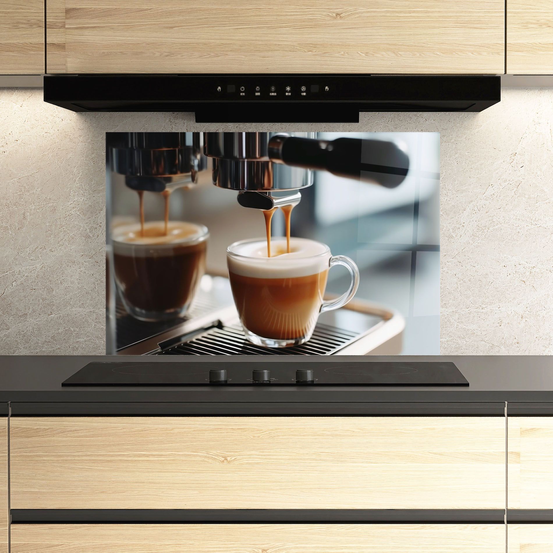 Close Up Coffee Machine mockup 3