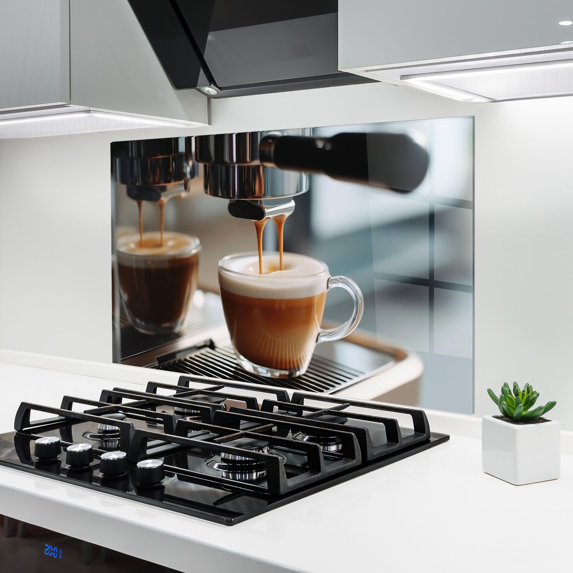 Close Up Coffee Machine mockup 6