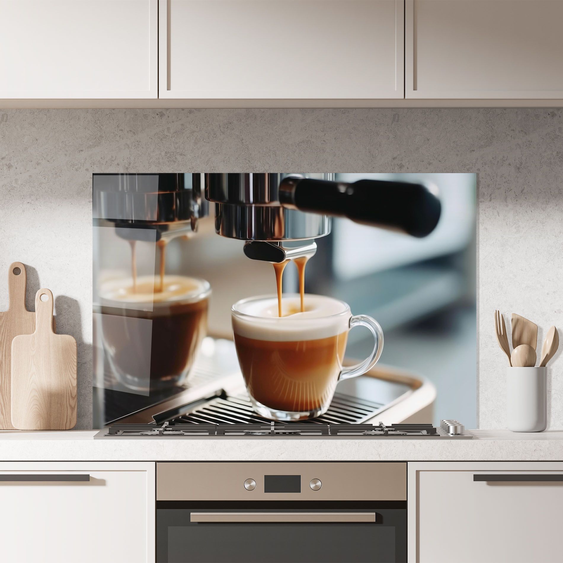 Close Up Coffee Machine mockup 7