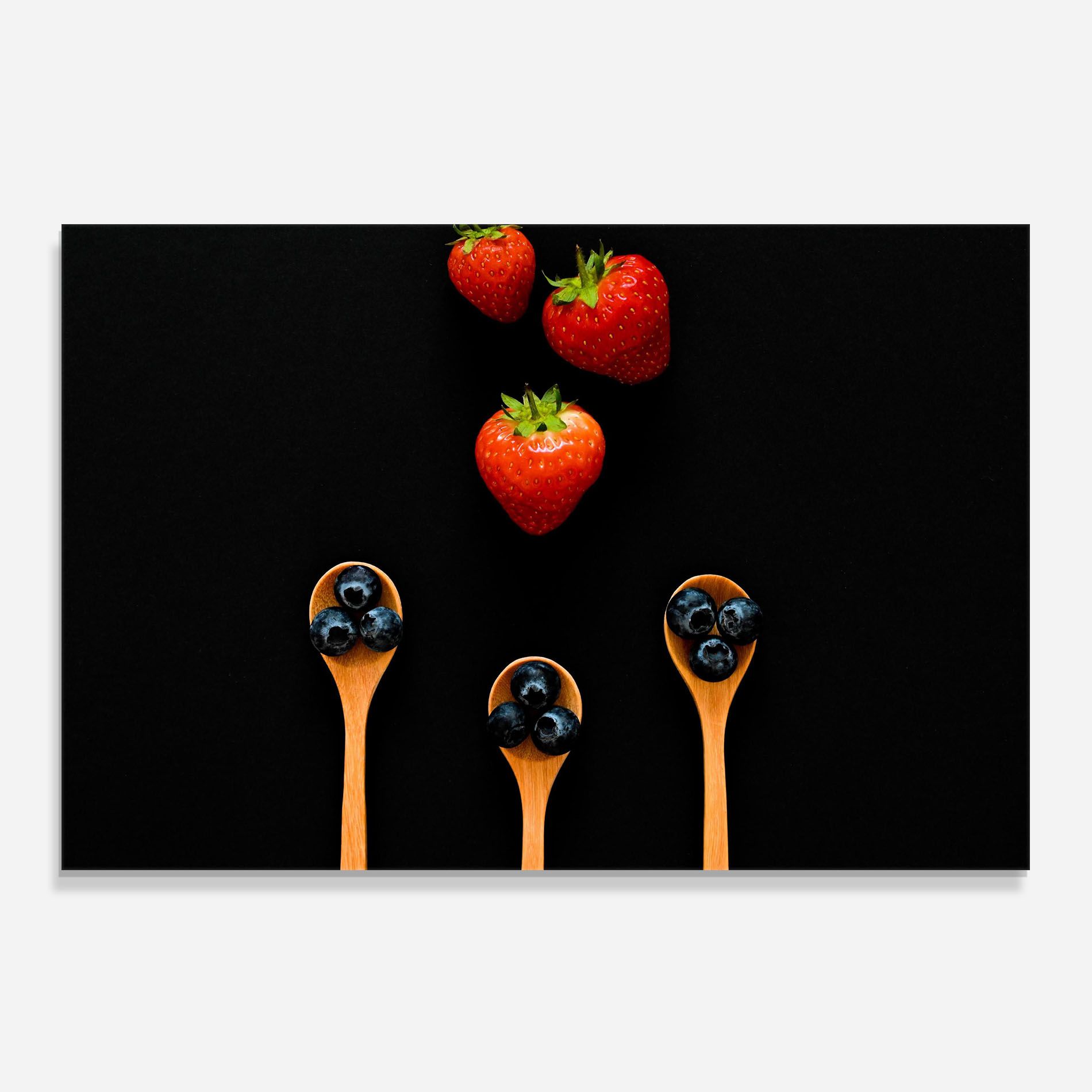 Strawberries And Blueberries mockup 0