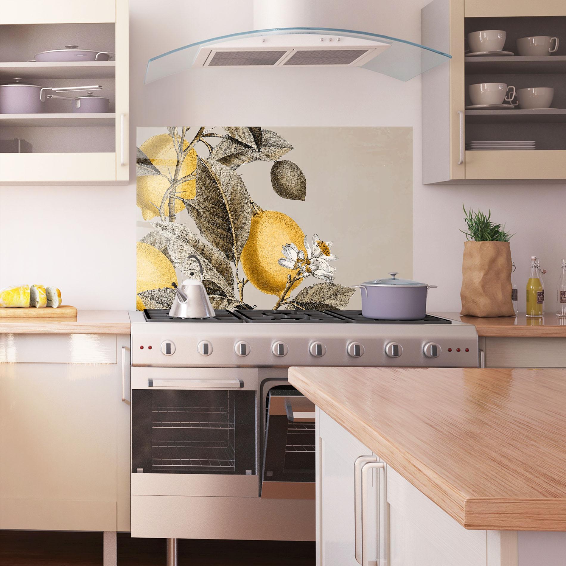 Küchenrückwand Glas Lime Tree mockup 1