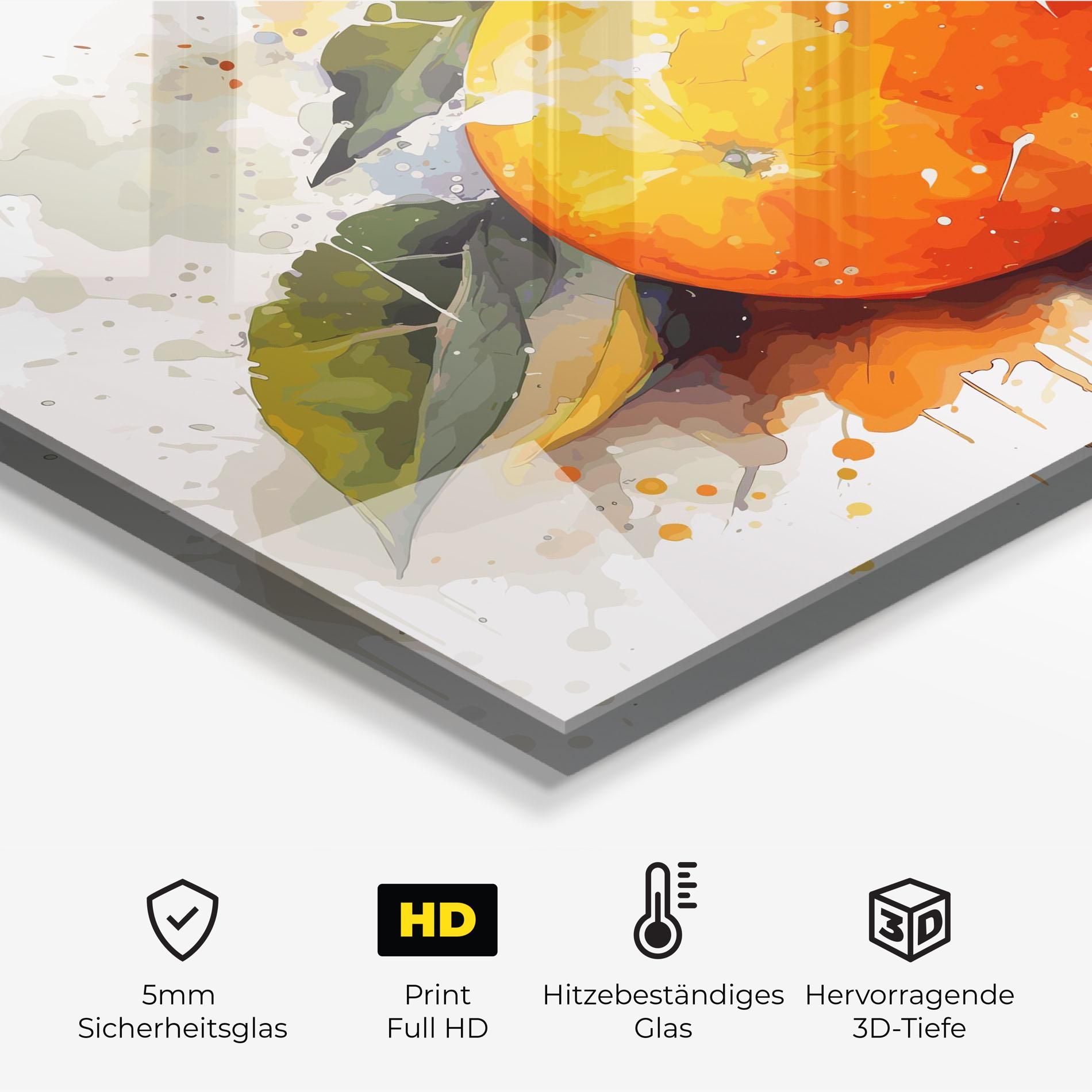 Watercolor Orange mockup 2