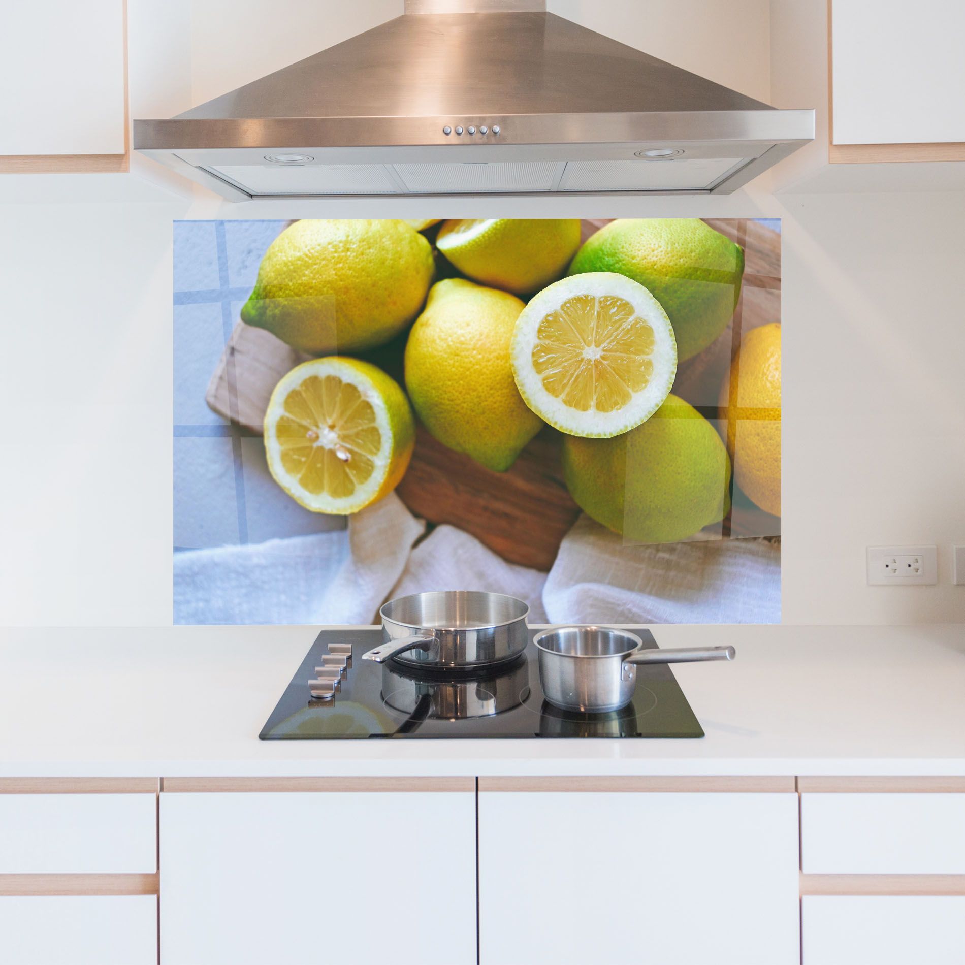 Lemons On Table mockup 5