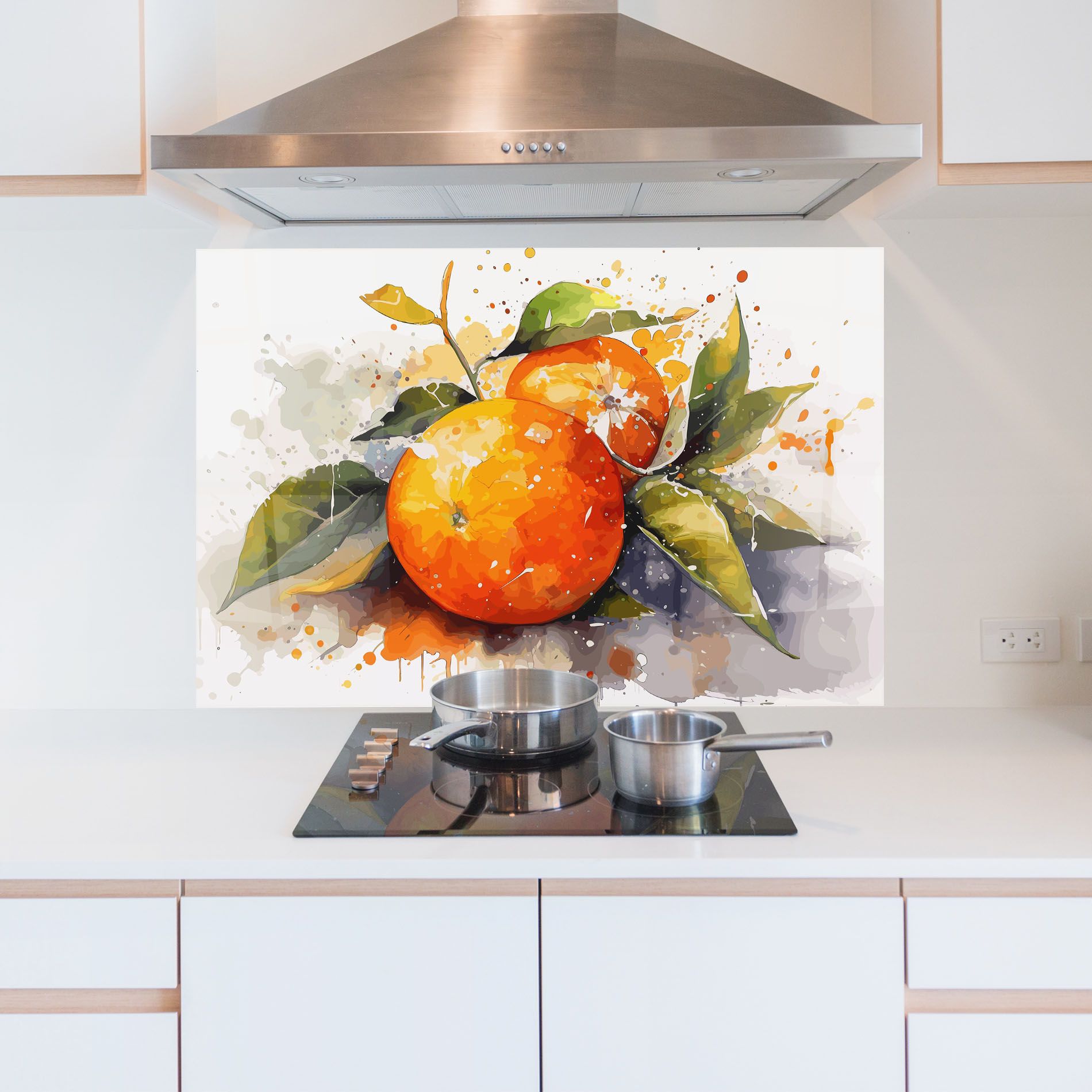 Watercolor Orange mockup 5