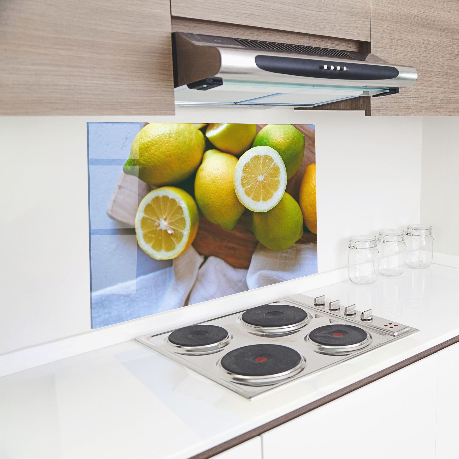 Lemons On Table mockup 8