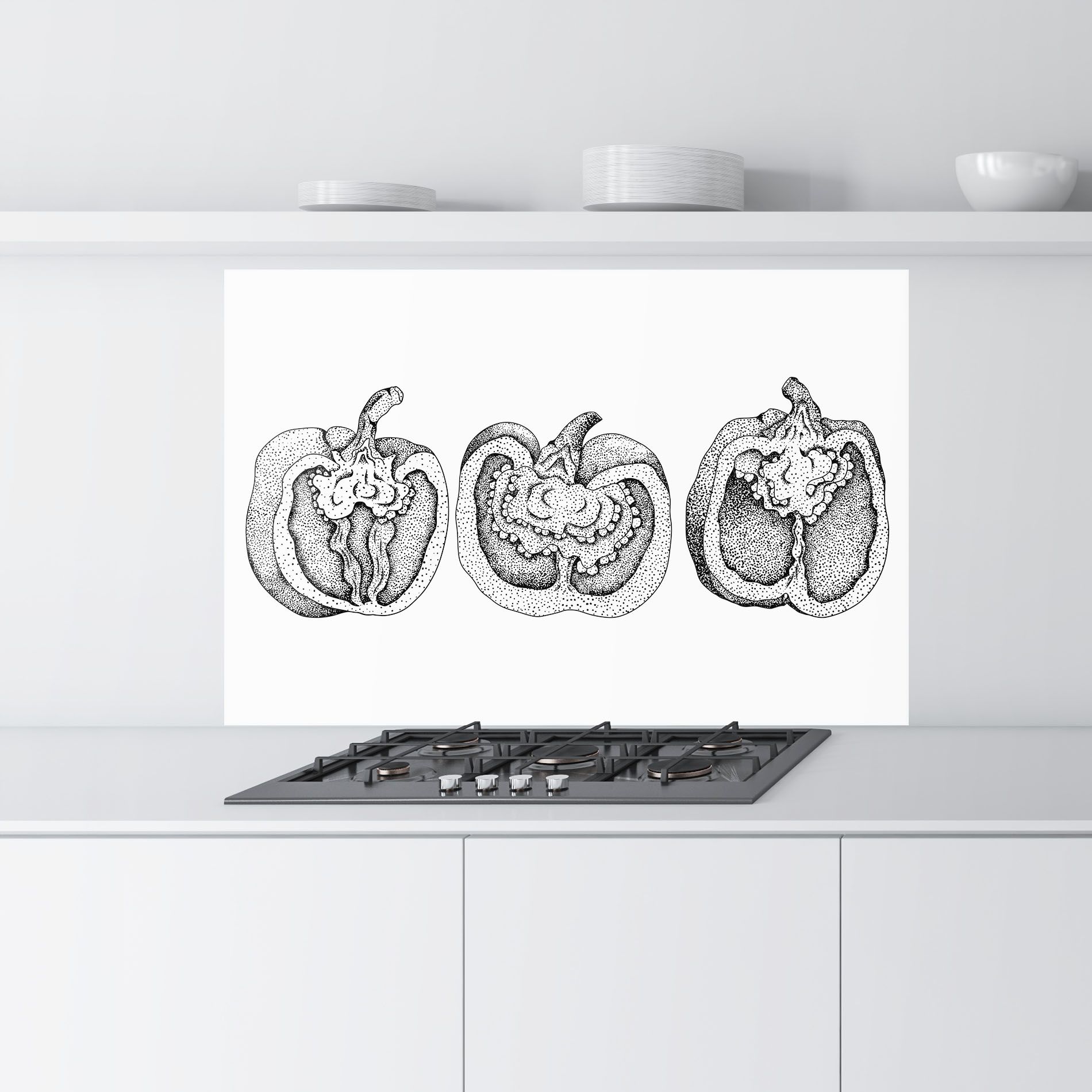 Pepper Black Art mockup 9