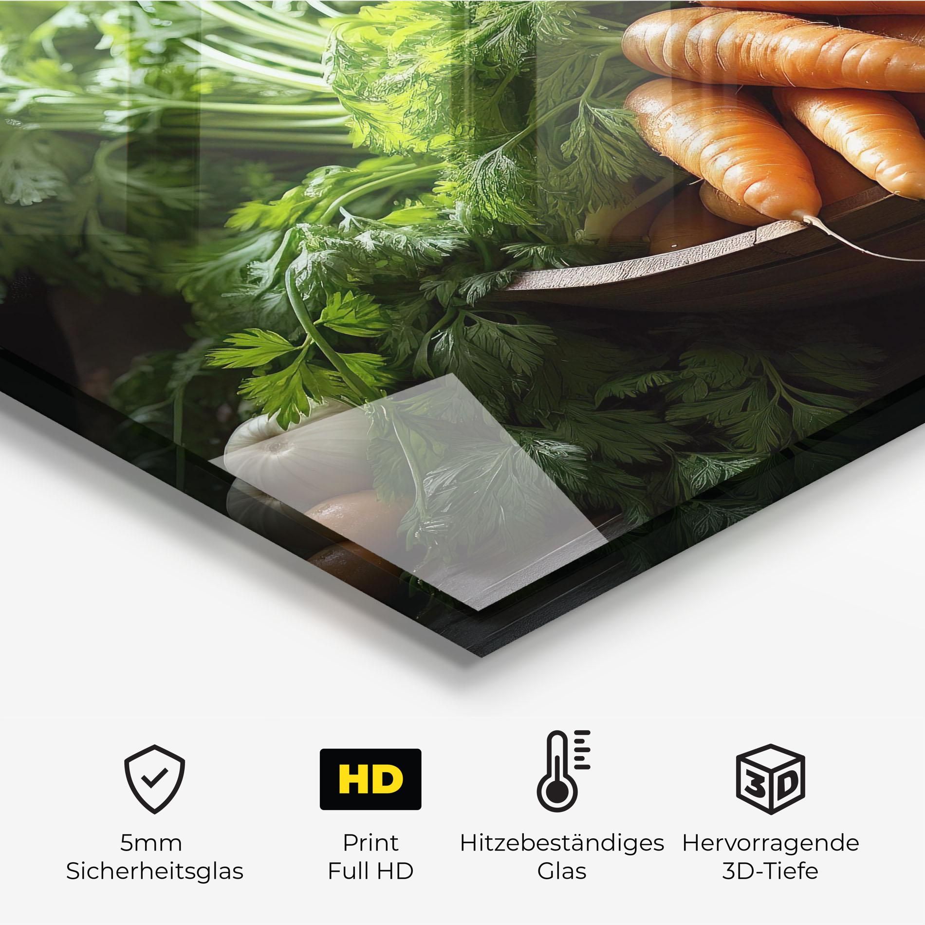 Fresh Carrots Basket mockup 2