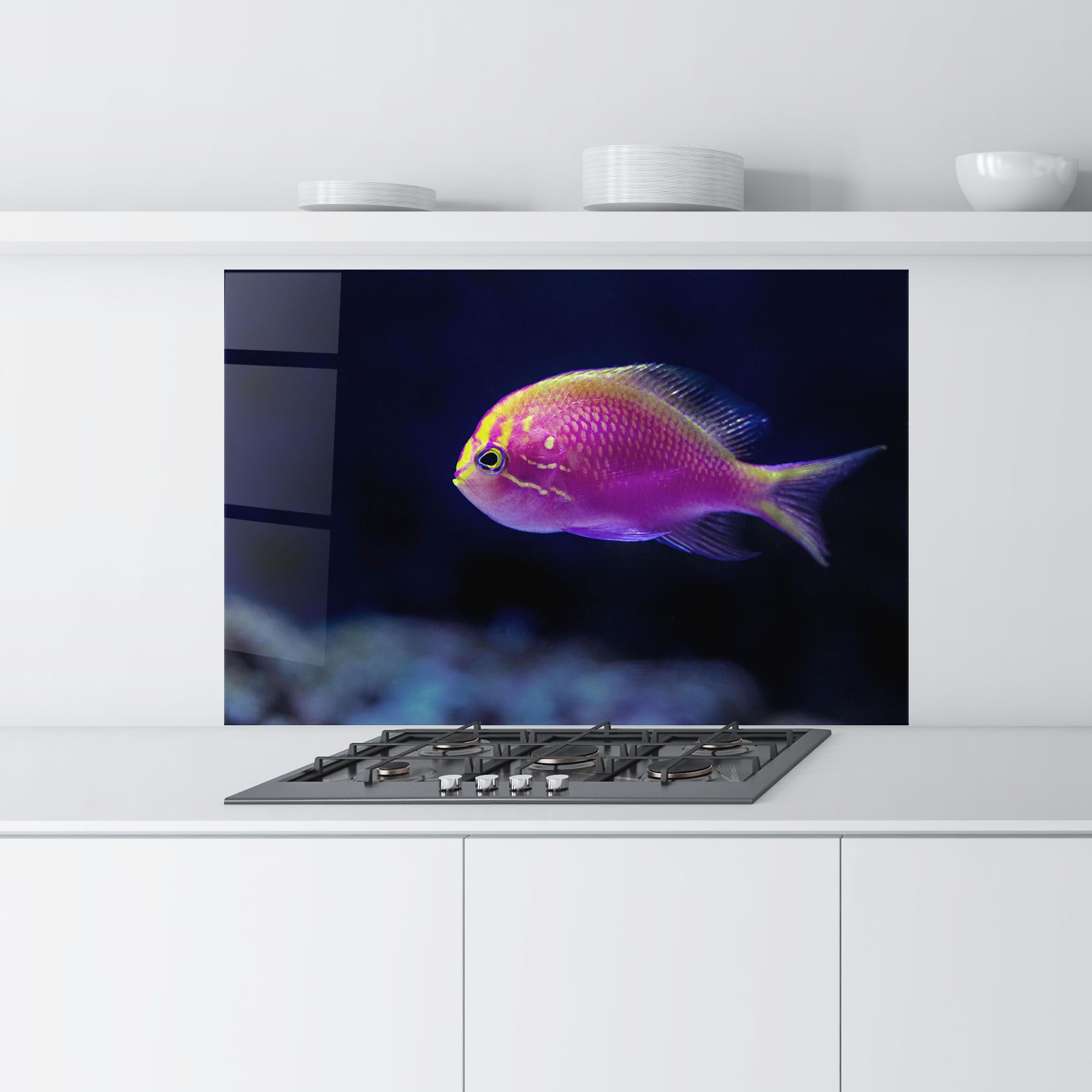 Angry Pink Fish mockup 9