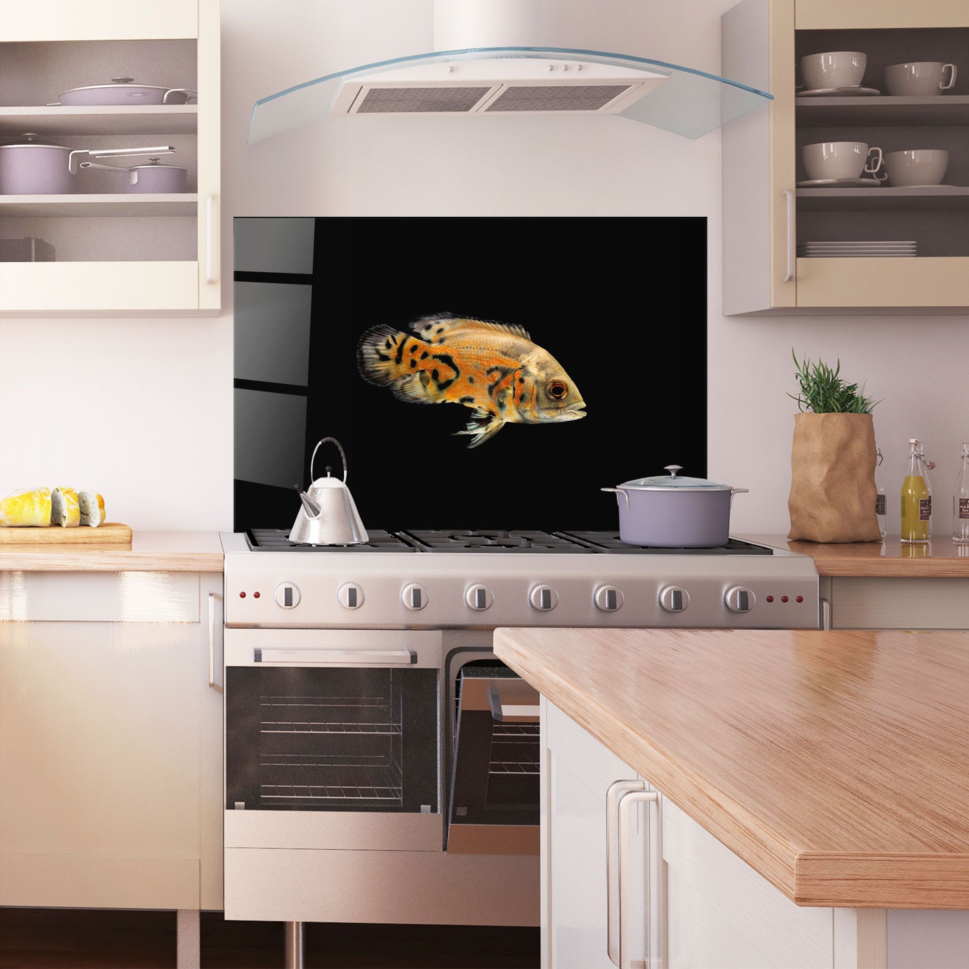 Cute Brown Fish mockup 1