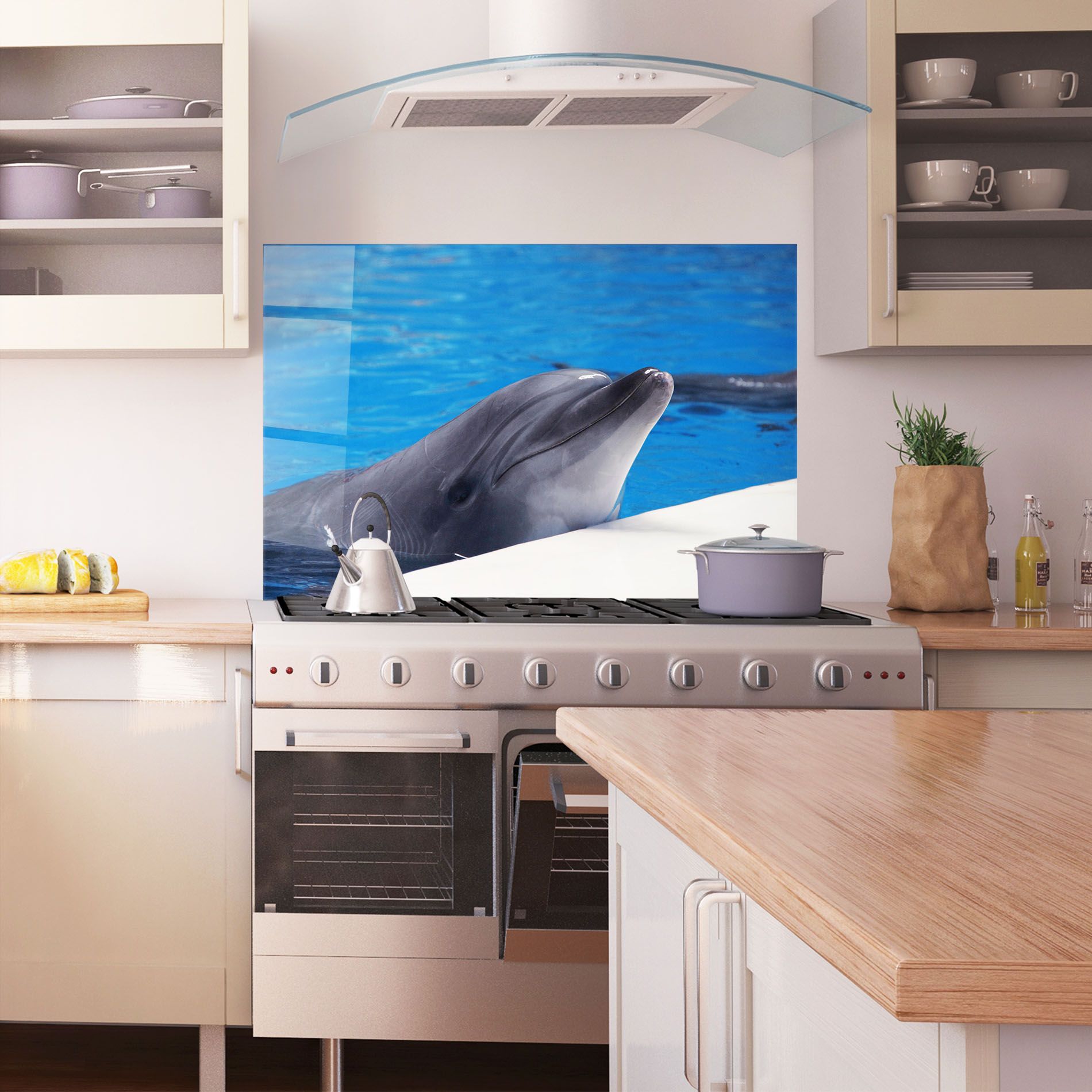 Cute Dolphin mockup 1