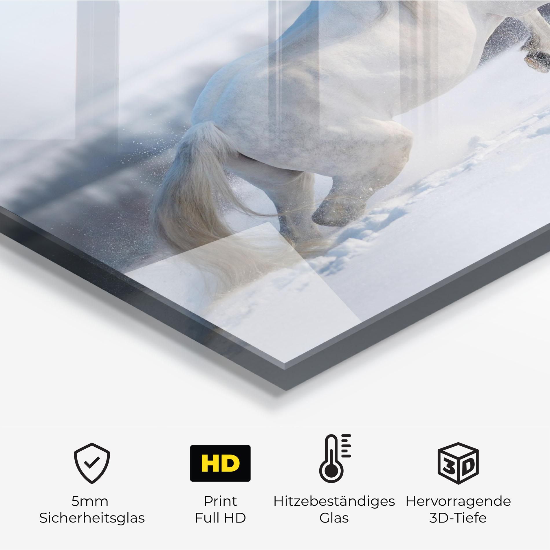 Snow Horse Running mockup 2