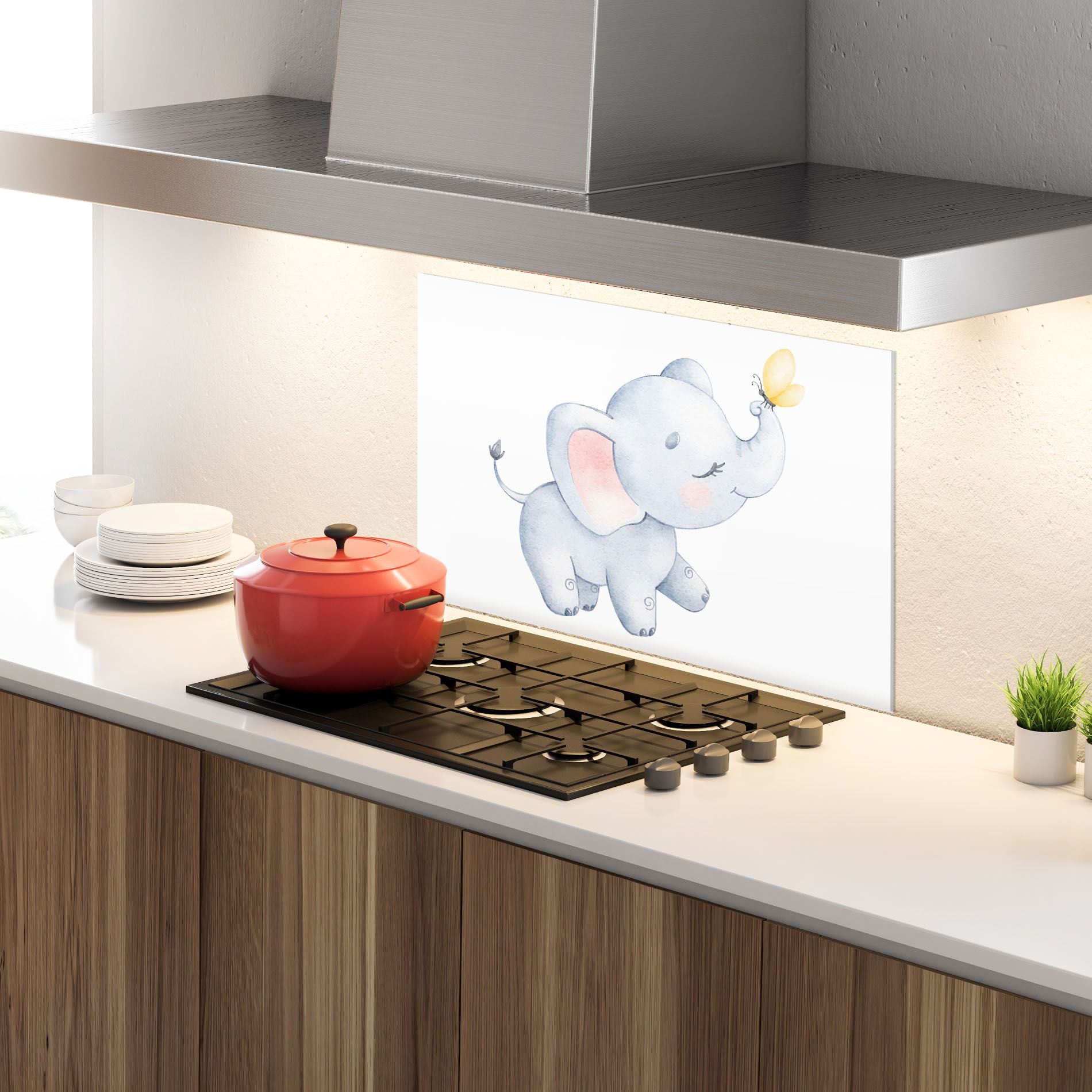 Elephant Butterfly mockup 4