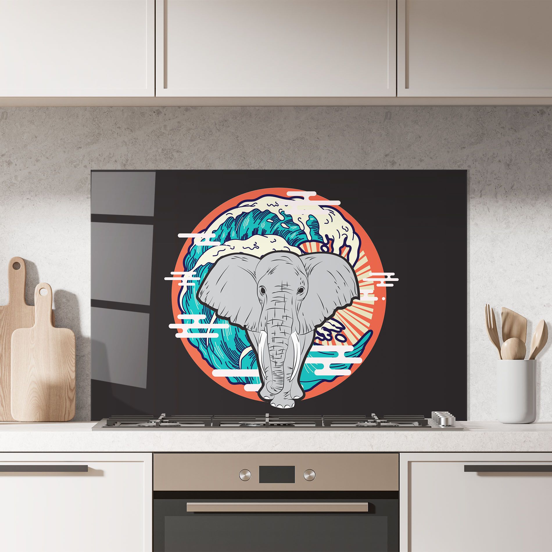 Elephant Waves mockup 7