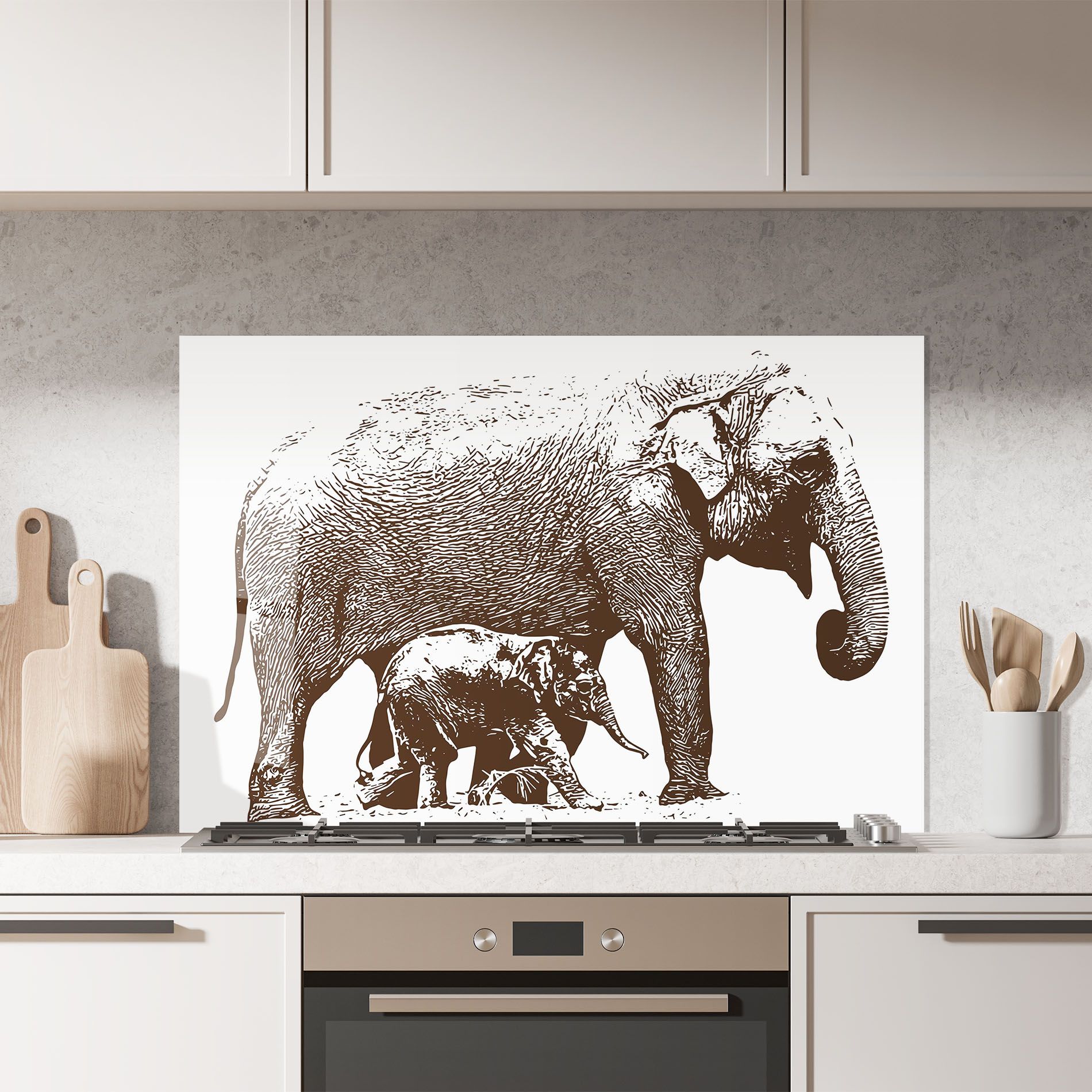 Mother Elephent mockup 7