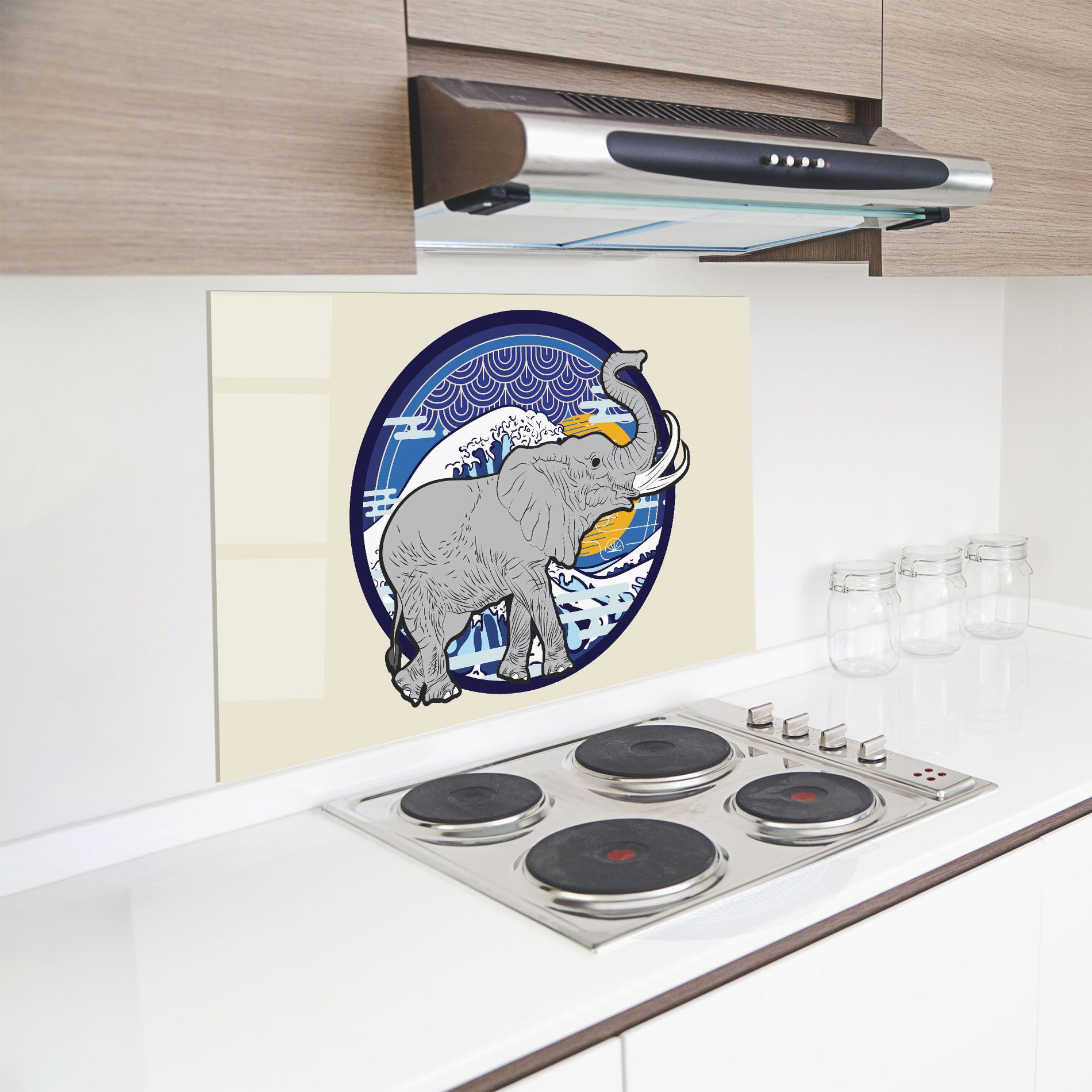 Elephant On Cream mockup 8