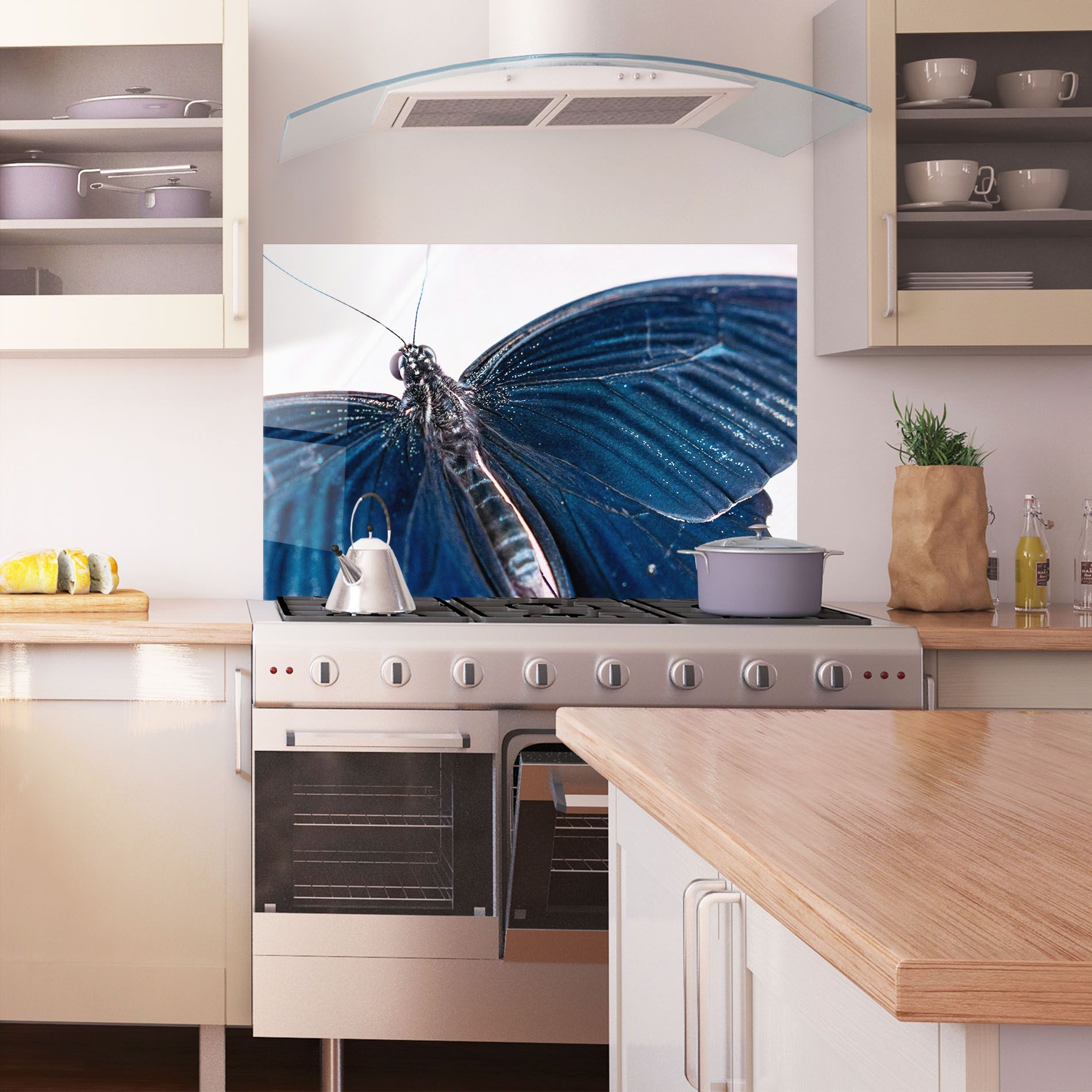 Blue Butterfly mockup 1